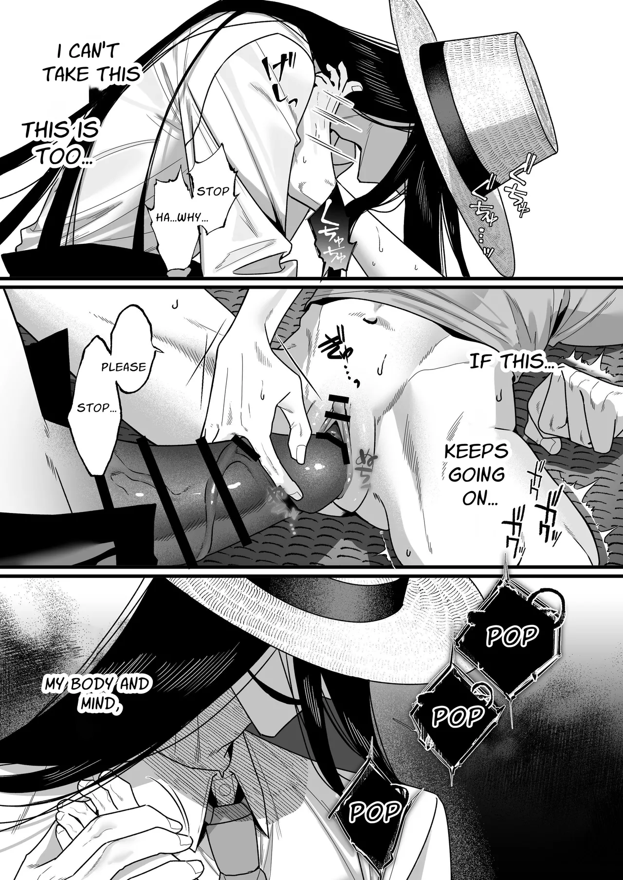 [SuamaMoguMogu] Hasshaku-sama Forcibly Inseminates Cuntboy [English] Bildnummer 24