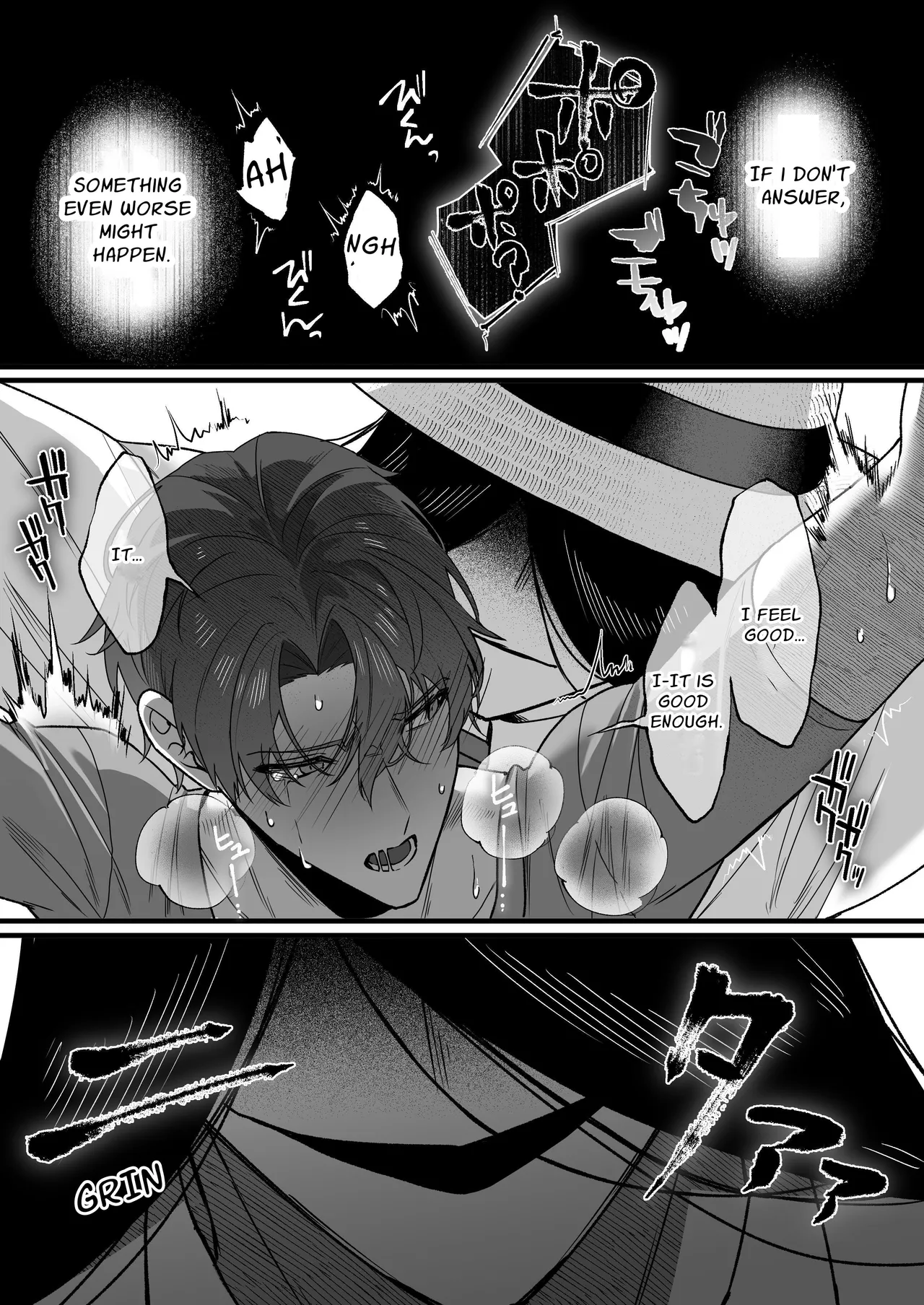 [SuamaMoguMogu] Hasshaku-sama Forcibly Inseminates Cuntboy [English] Bildnummer 38