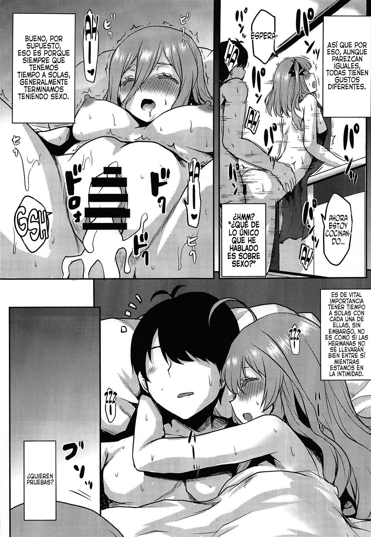 (COMIC1☆15) [Omodume (Kushikatsu Koumei)] Omodume BOX 46 (Gotoubun no Hanayome) [Spanish] [Centurion Scans] image number 22