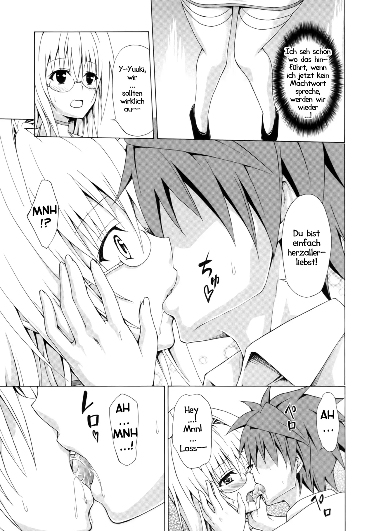 (C87) [TORA MACHINE (Kasukabe Taro)] Trouble★Teachers Vol. 2 (To LOVE-Ru) [German] [Haigen] numero di immagine  18