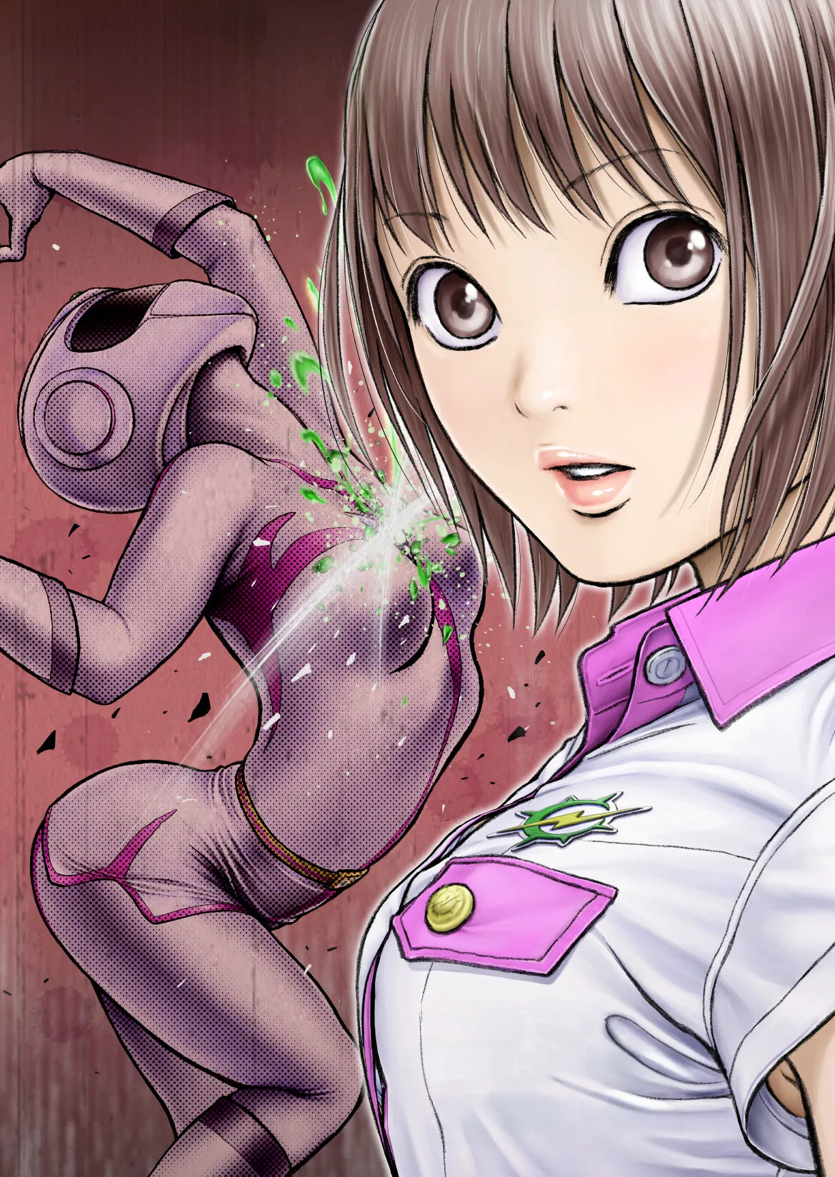 戦隊ピンク 敗北の夜 [Chinese] [hEROs汉化组] numero di immagine  11