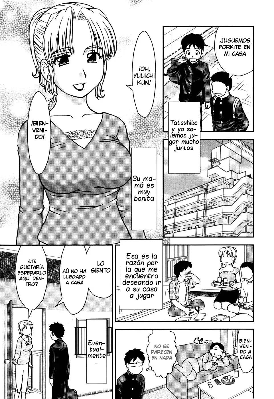 [Mori Takuya] La Mamá de mi Amigo [Spanish] [NoTradu][Uncensored] 图片编号 1