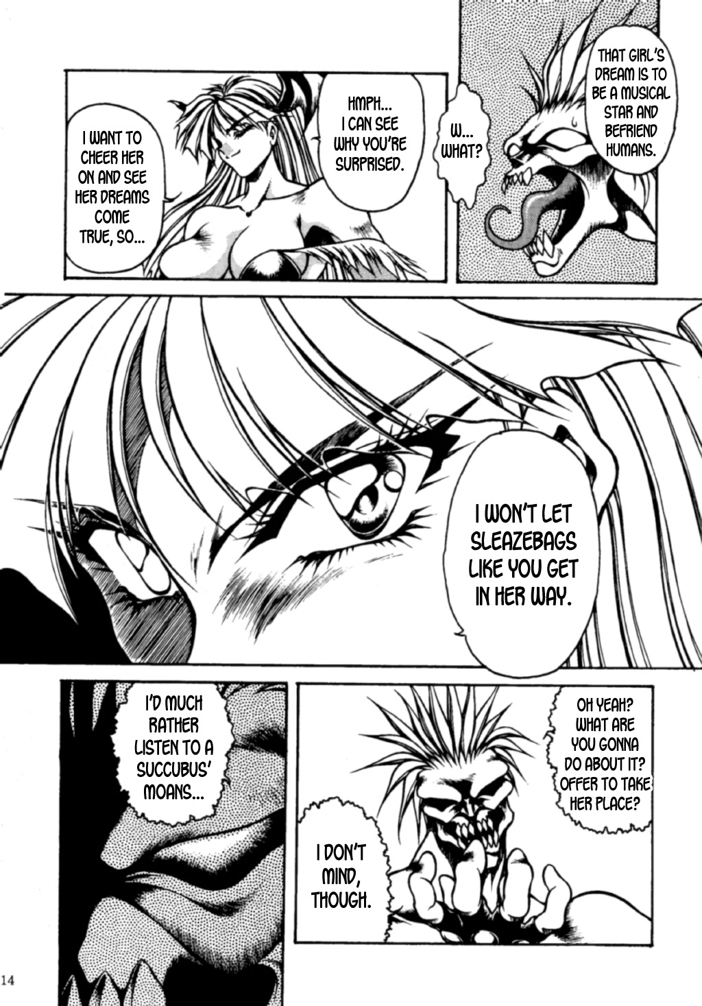 (C48) [Yuriai Kojinshi Kai (Hasebe Kazunari)] CHINESE HUNTER (THE HEAT THREE) (Darkstalkers) [English] [desudesu] 图片编号 13