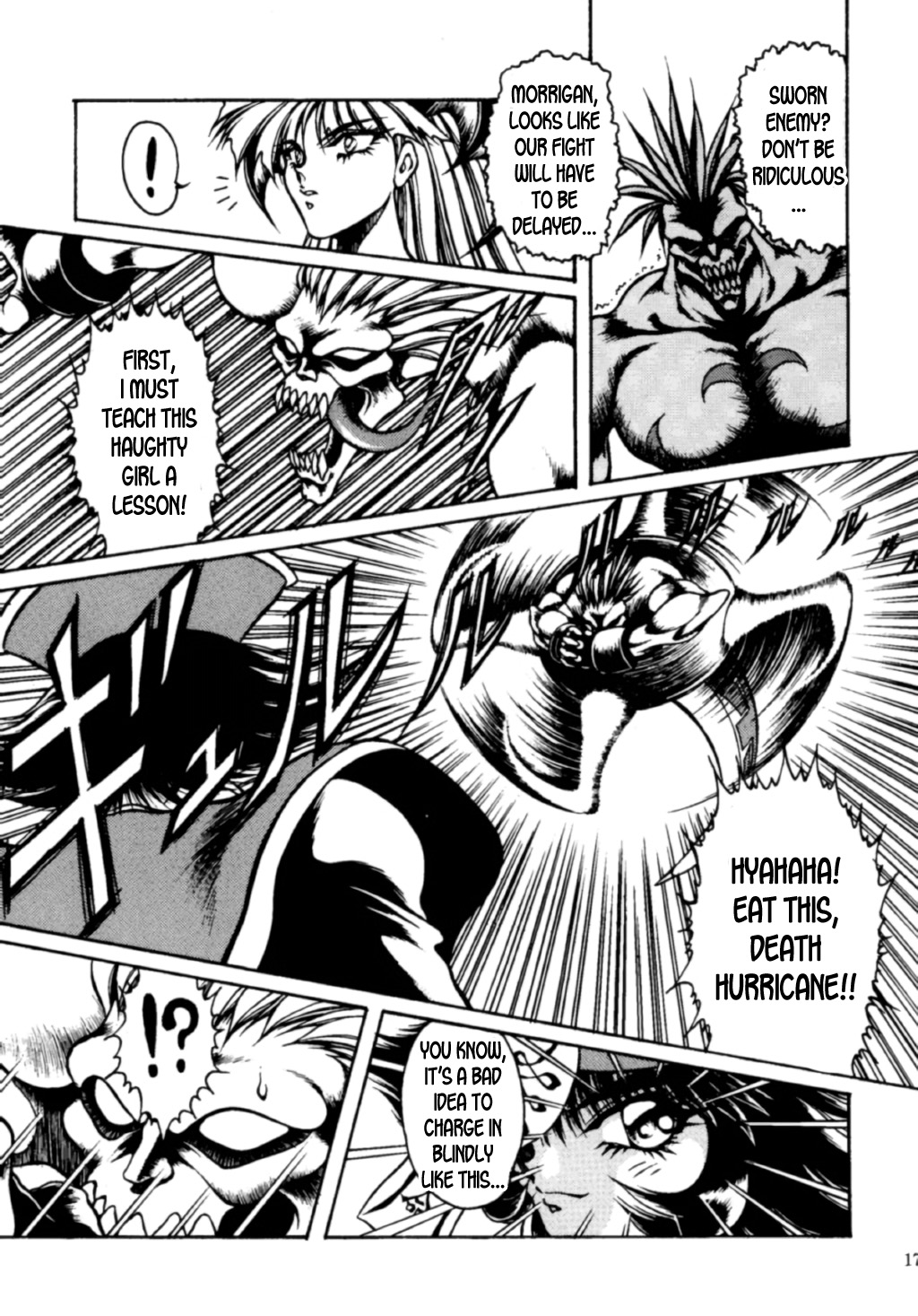 (C48) [Yuriai Kojinshi Kai (Hasebe Kazunari)] CHINESE HUNTER (THE HEAT THREE) (Darkstalkers) [English] [desudesu] 图片编号 16