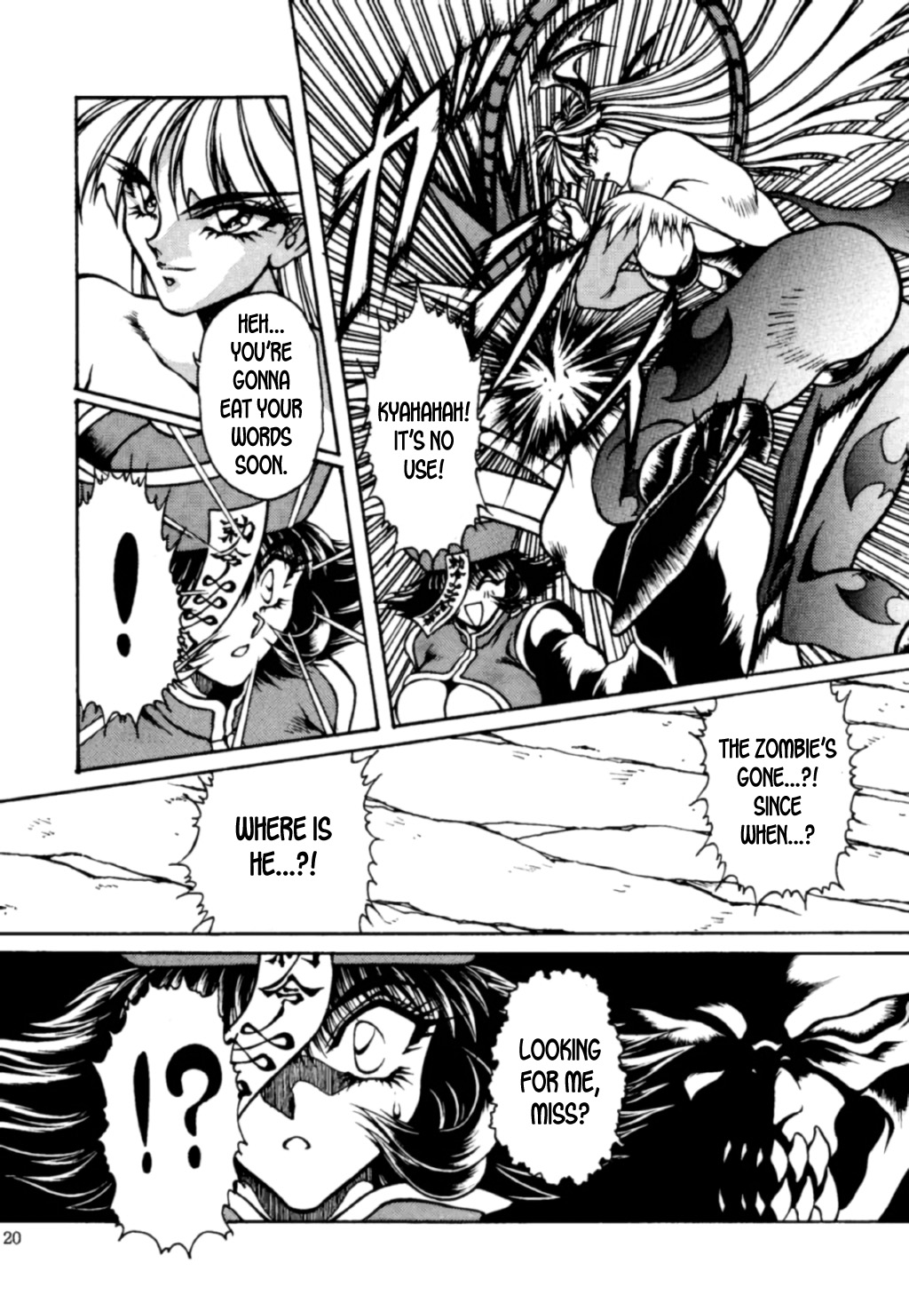 (C48) [Yuriai Kojinshi Kai (Hasebe Kazunari)] CHINESE HUNTER (THE HEAT THREE) (Darkstalkers) [English] [desudesu] 图片编号 19