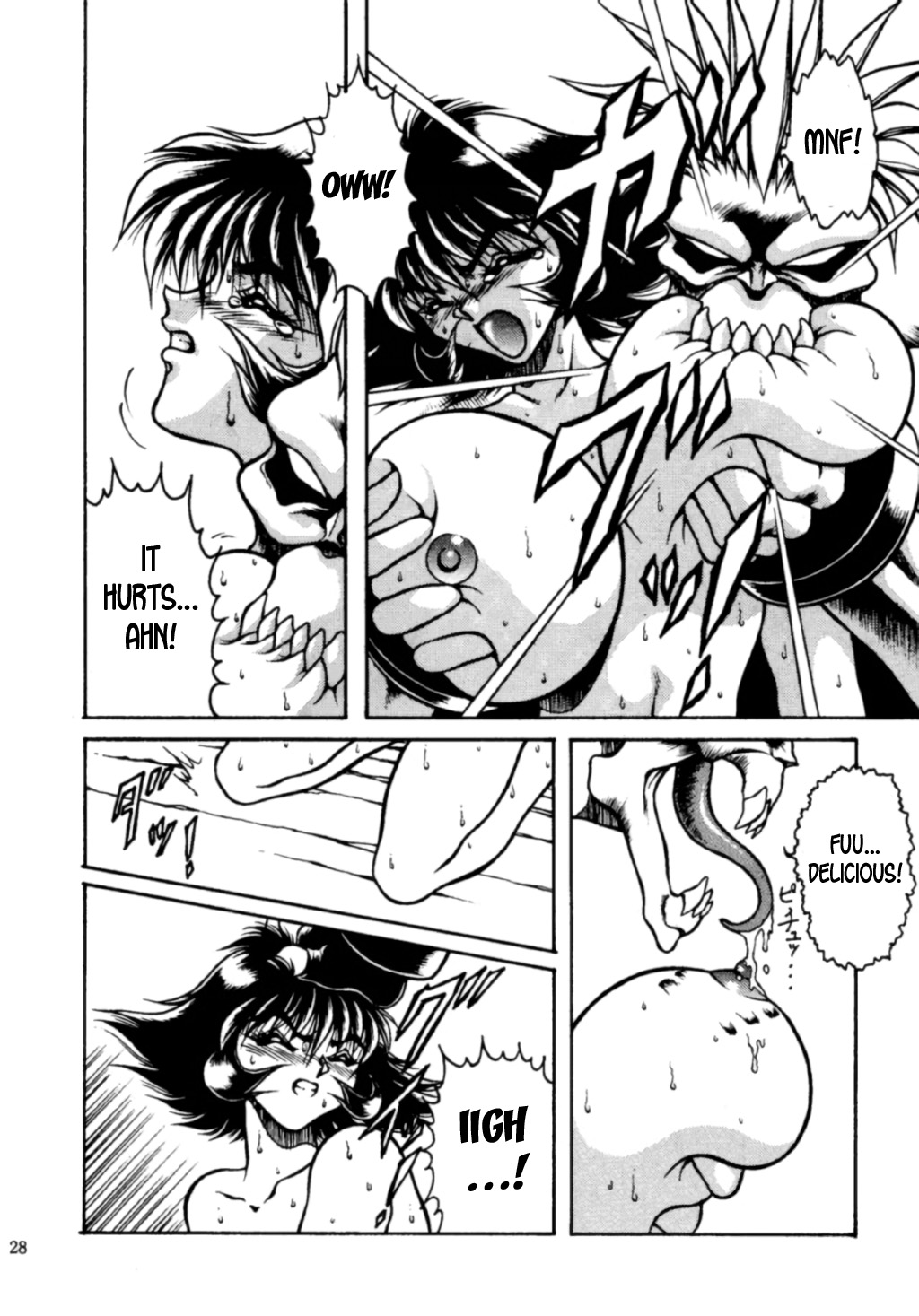 (C48) [Yuriai Kojinshi Kai (Hasebe Kazunari)] CHINESE HUNTER (THE HEAT THREE) (Darkstalkers) [English] [desudesu] 图片编号 27