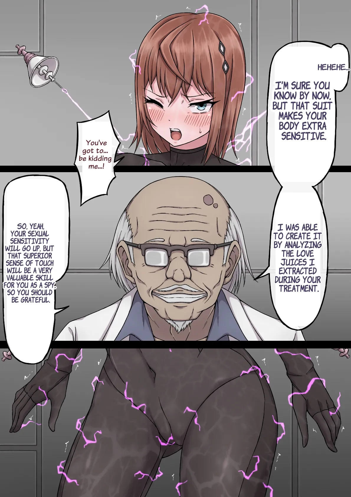 [sawacream] Lady Spy Nel Becoming The Test Subject of a Mad Perverted Scientist [English] image number 20