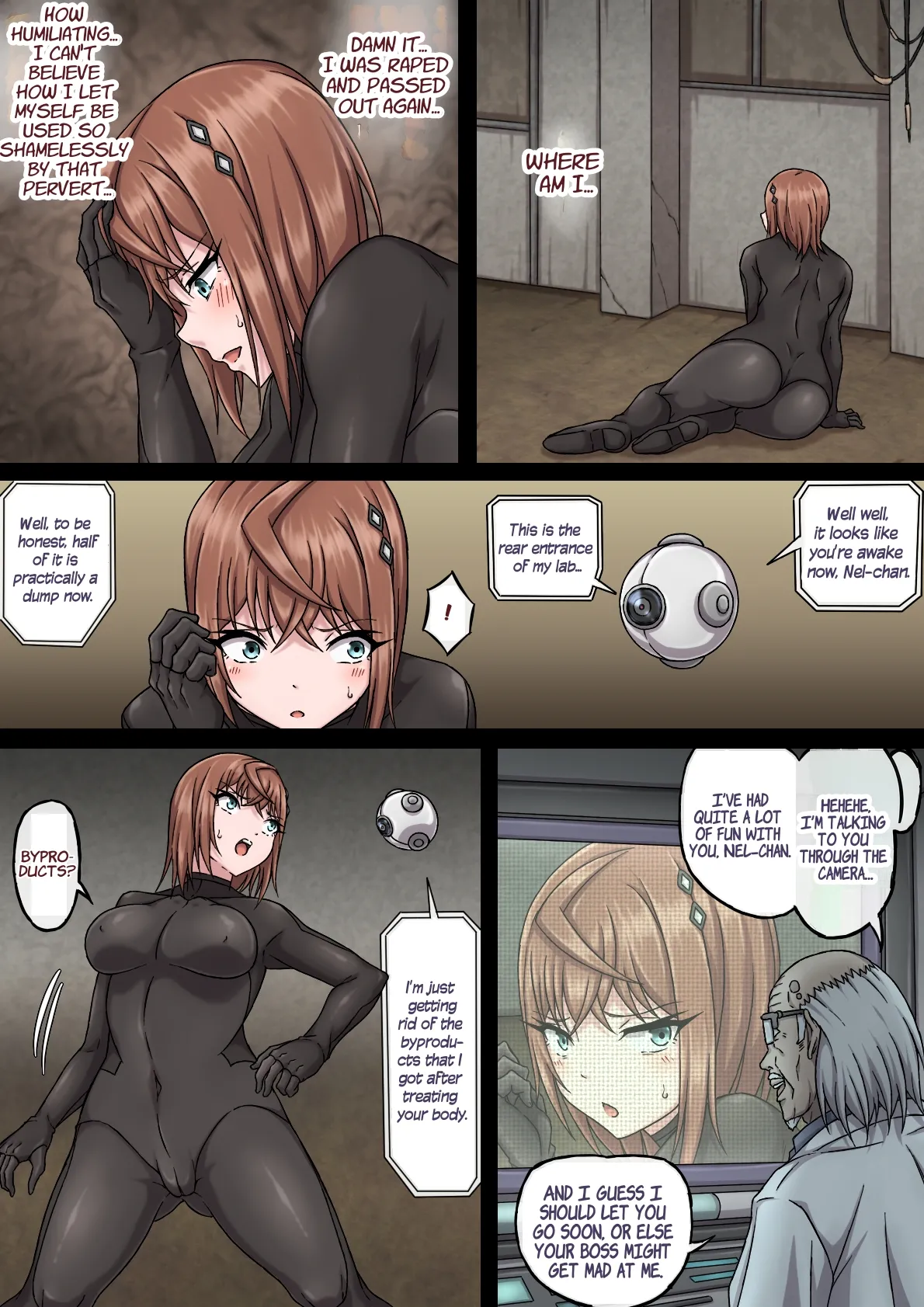 [sawacream] Lady Spy Nel Becoming The Test Subject of a Mad Perverted Scientist [English] image number 52