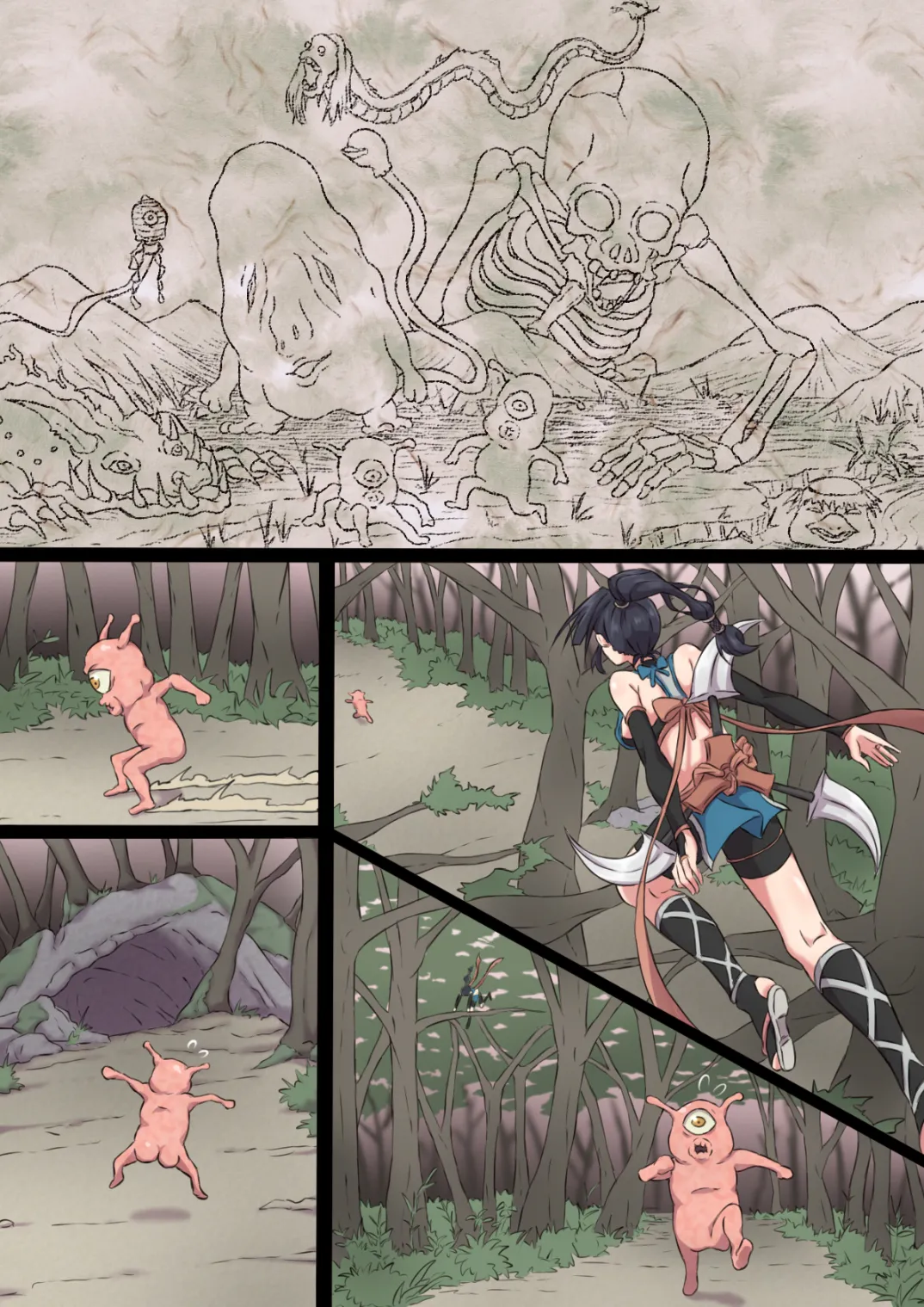 [sawacream] Kunoichi Ayame's Defeat [Japanese] numero di immagine  54