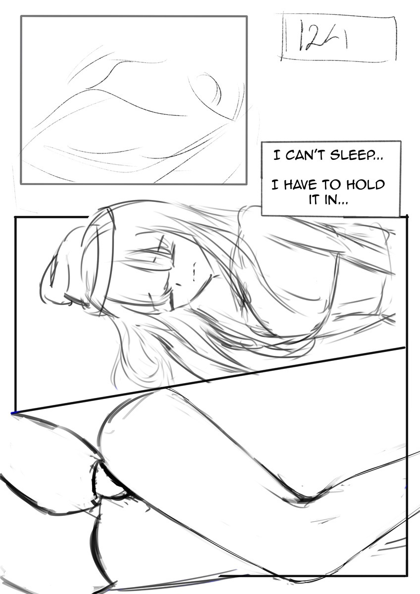 [3cabi] A girl who is going to hold her pee for 24 hours [English] 图片编号 7