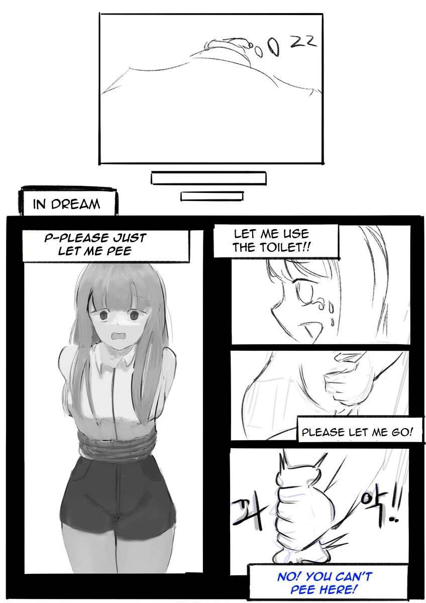 [3cabi] A girl who is going to hold her pee for 24 hours [English] 图片编号 8