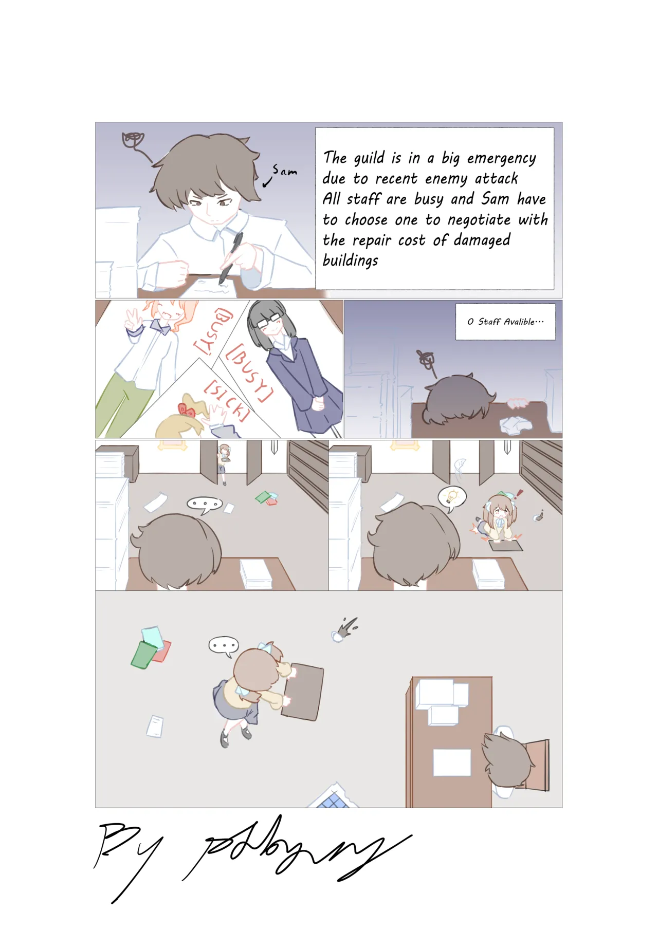 [Platoo_yang] Too much tea [English] 图片编号 1