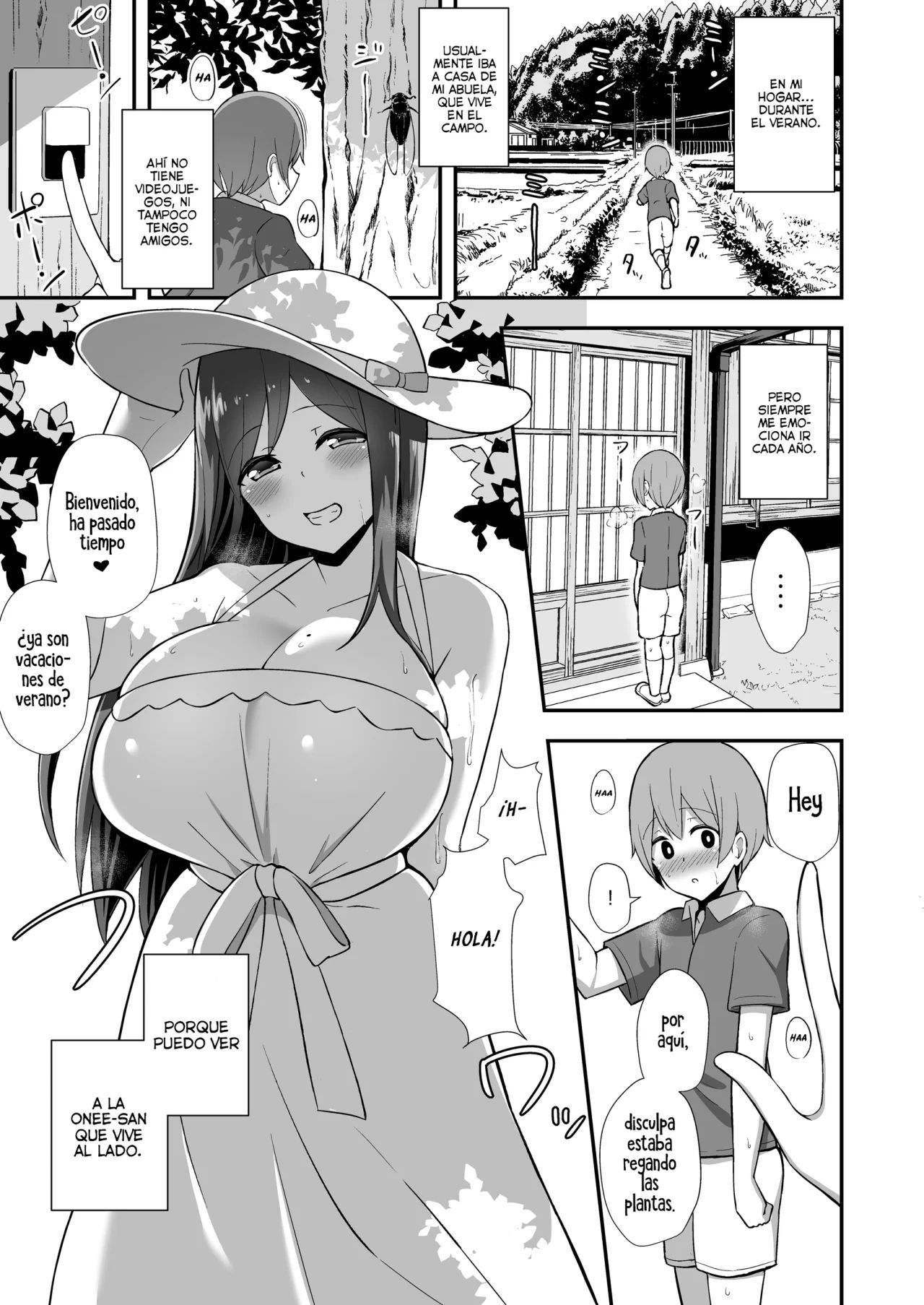 with onee-san in her summer dress 1 - [2 (prequel)] numero di immagine  1