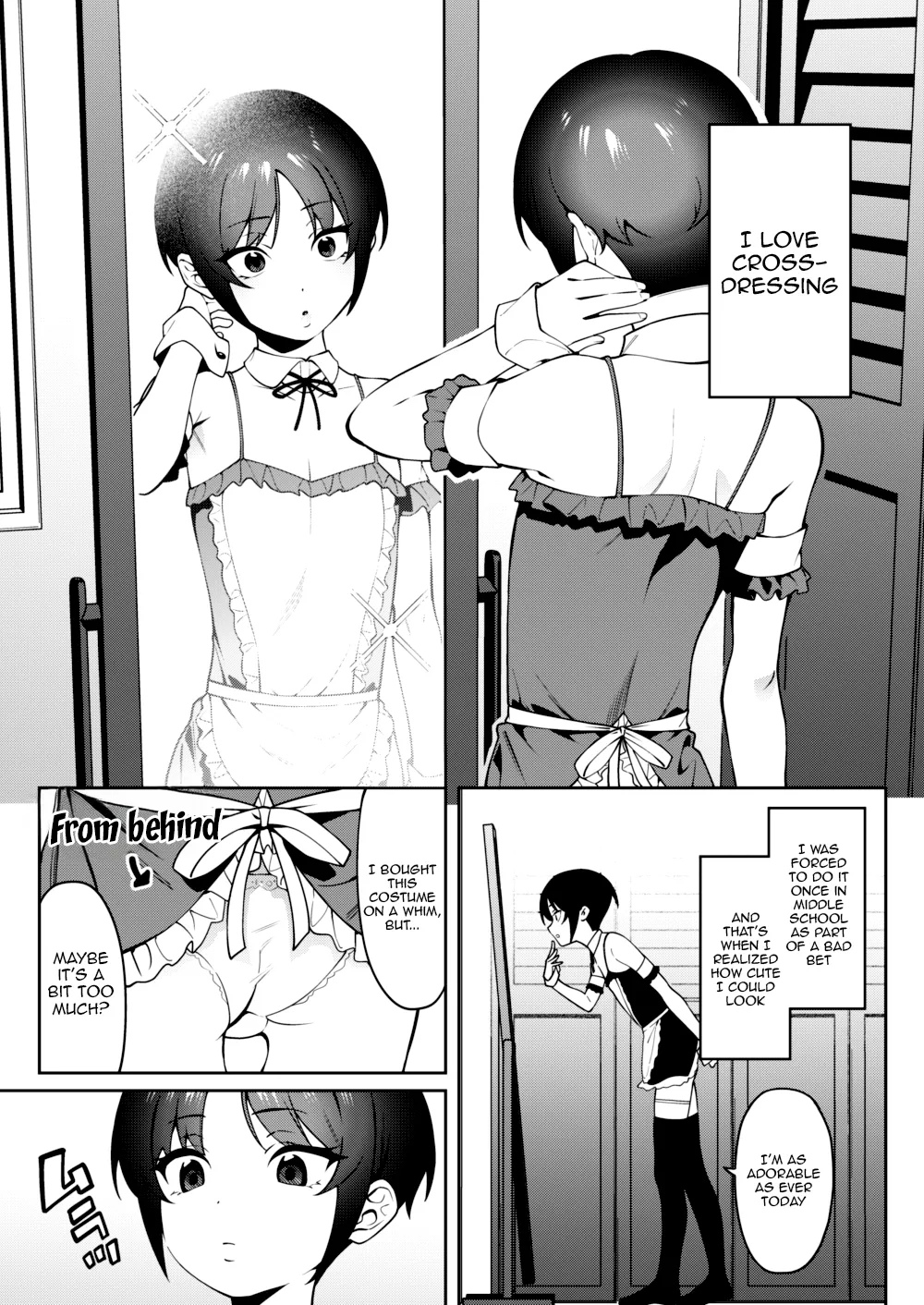 [FLAT (Yukyu Ponzu)] Ore no Himitsu ni Fureru Yubi. | The Finger That Touches My Secret [English] {Doujins.com} [Digital] image number 4