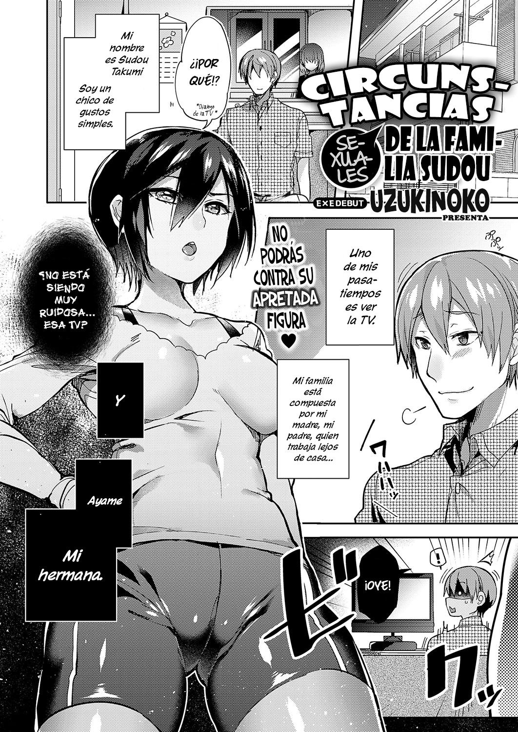 [Uzukinoko] Sudou Ie No Seijijou | Circunstancias Sexuales de la Familia Sudou (COMIC ExE 19) [Spanish] [Hellsin] [Digital] première image