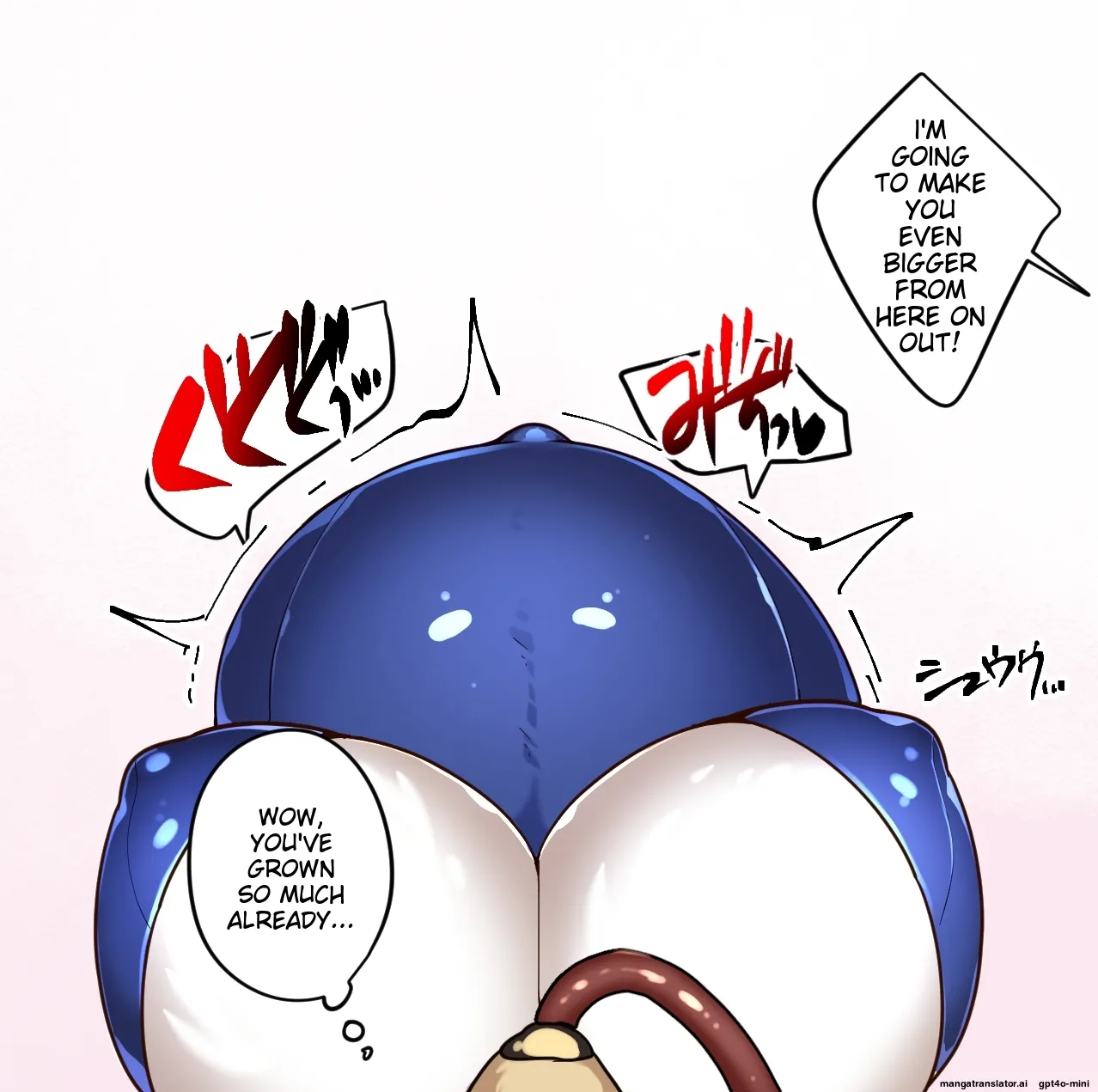 [Tach8] Mesukemo-chan gets her belly inflated with gas cylinders until the room is full 🎈 [English] 5eme image