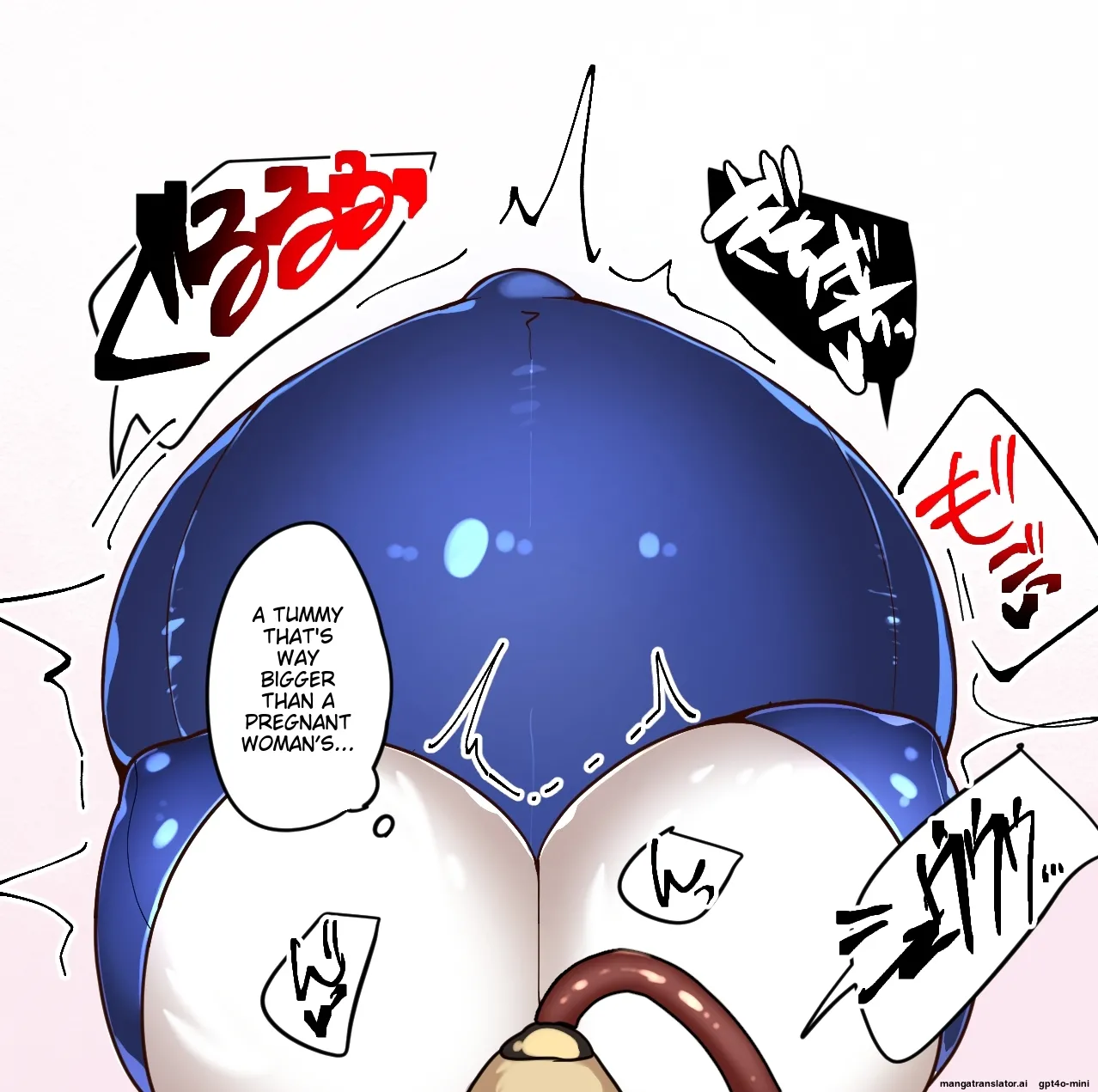 [Tach8] Mesukemo-chan gets her belly inflated with gas cylinders until the room is full 🎈 [English] 7eme image