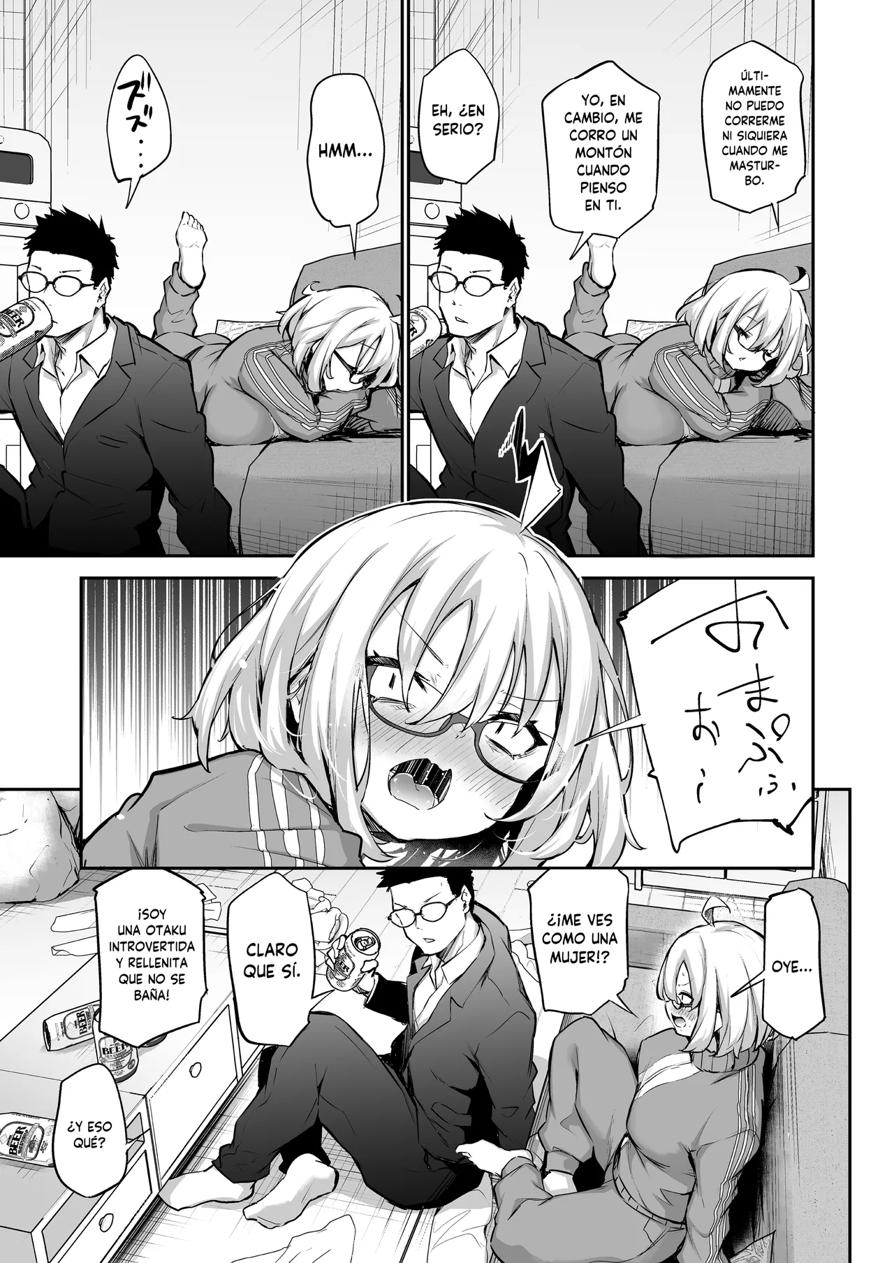 [Airandou] Furokyan InCha Onna, Hatsu Kareshi Chinpo de Mesu ni naru [Spanish] [MandaloAsiNoma] [Incomplete] image number 7