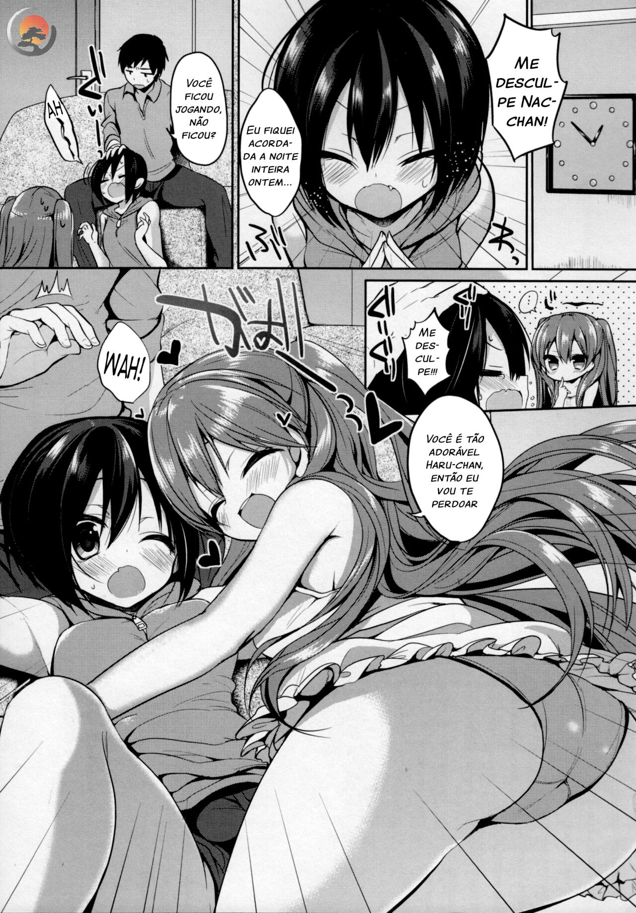 [Ayuma Sayu] Himitsu no Koibito Tsunagi | Secret Lovers Handholding (Junai Maniac) [Portuguese-BR] [Valk] 图片编号 5