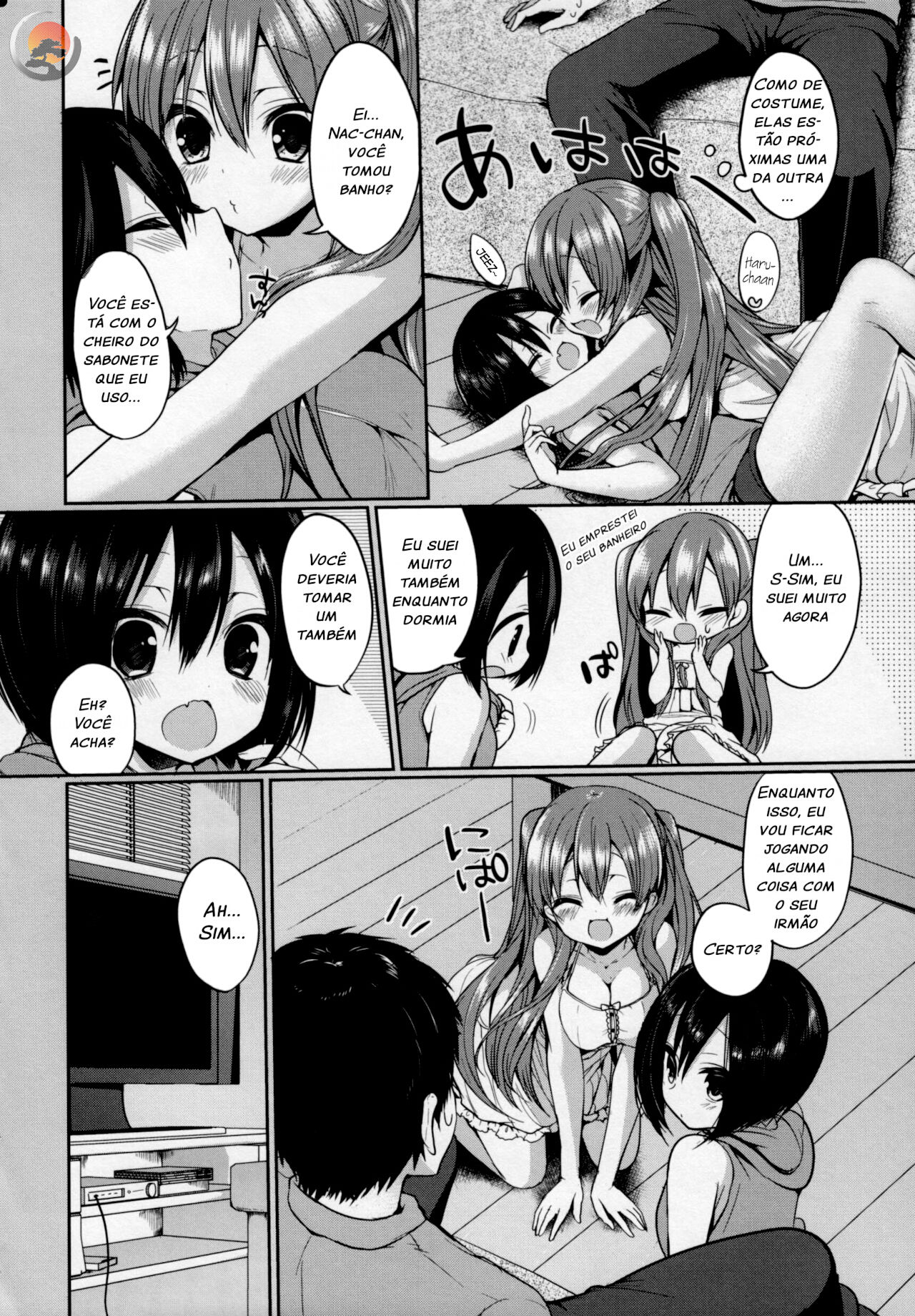 [Ayuma Sayu] Himitsu no Koibito Tsunagi | Secret Lovers Handholding (Junai Maniac) [Portuguese-BR] [Valk] 图片编号 6