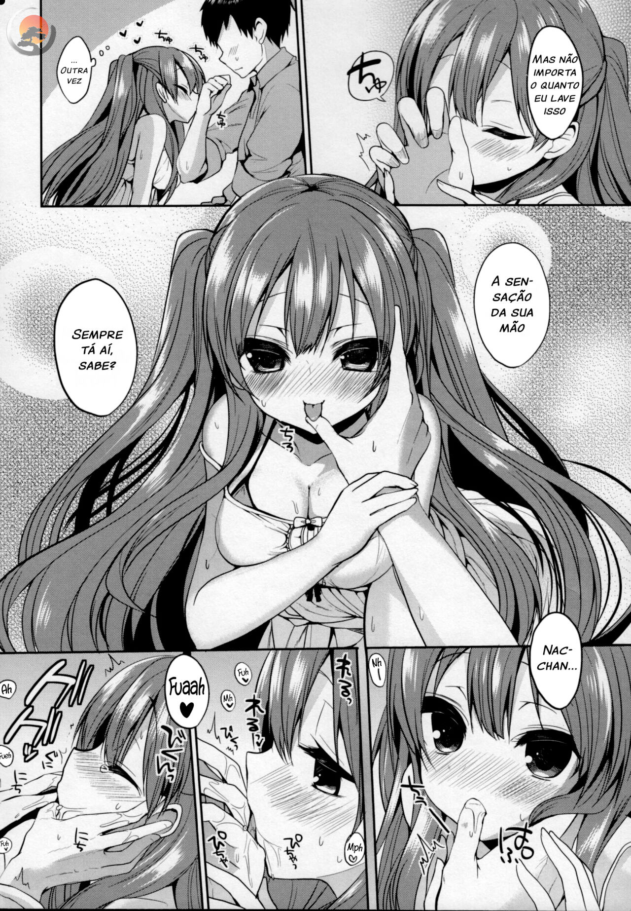 [Ayuma Sayu] Himitsu no Koibito Tsunagi | Secret Lovers Handholding (Junai Maniac) [Portuguese-BR] [Valk] 图片编号 8