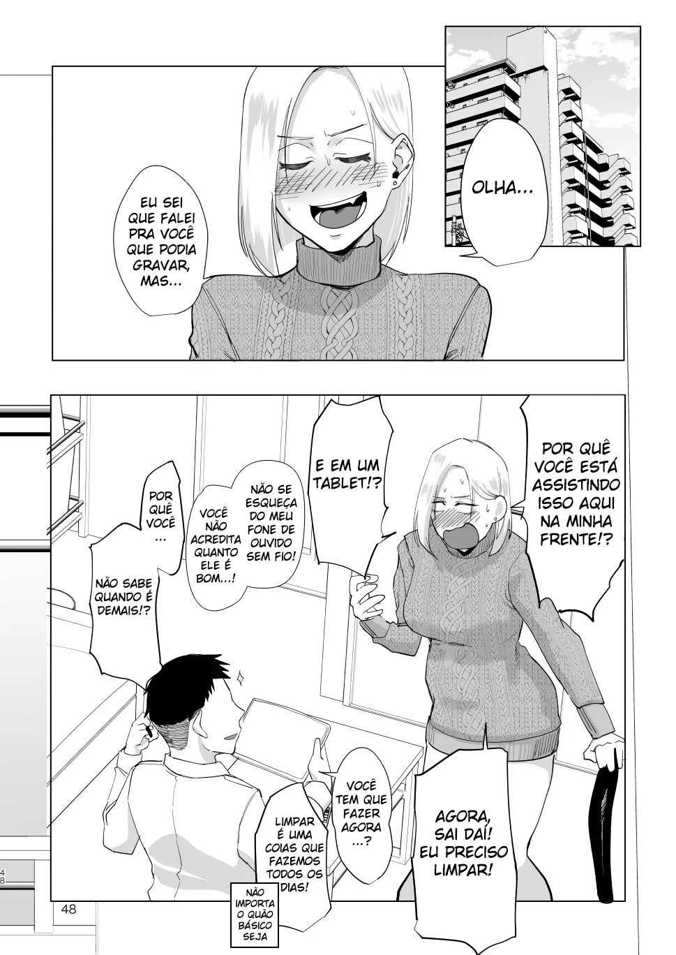 [Sucharaka Knight! (Orita)] Atashi wo…. [Portuguese-BR] [Digital] imagen número 45