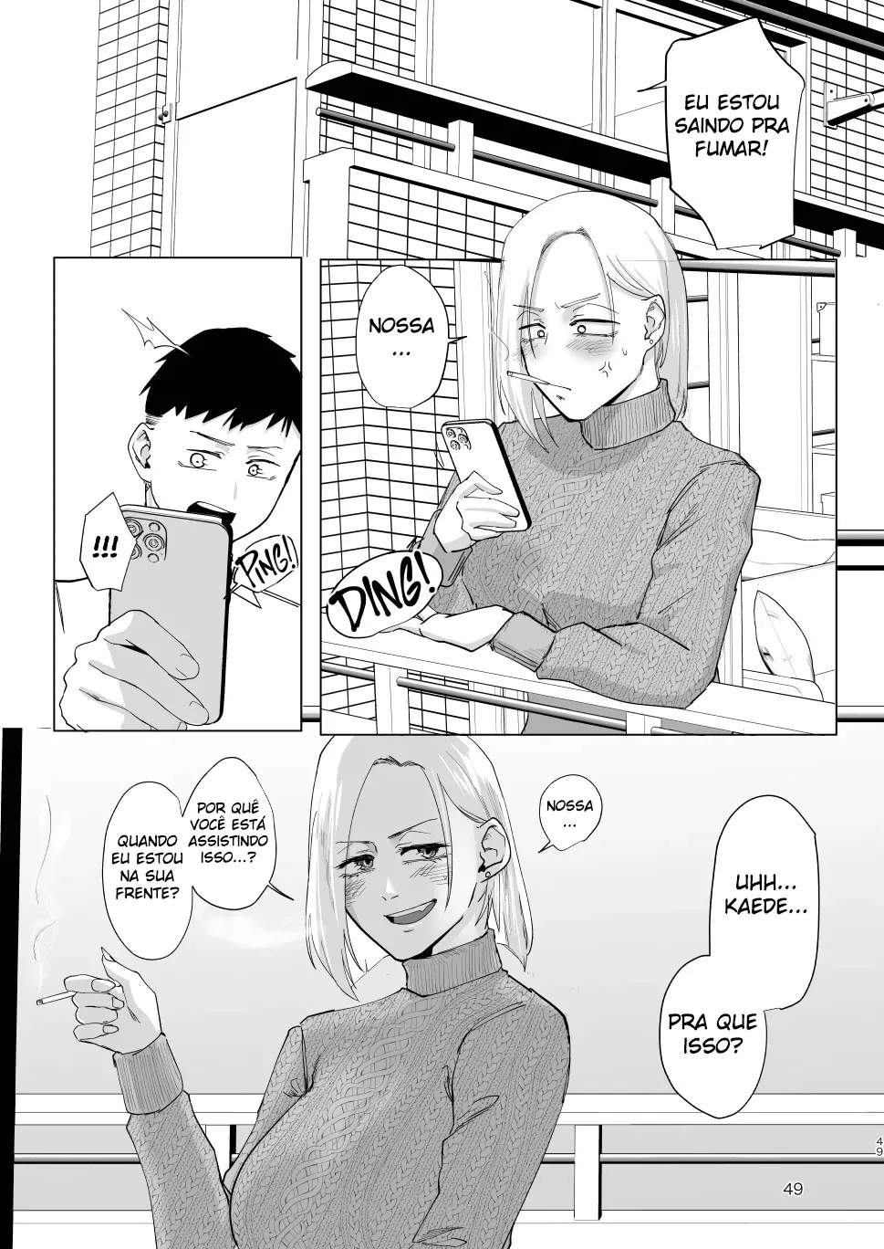 [Sucharaka Knight! (Orita)] Atashi wo…. [Portuguese-BR] [Digital] imagen número 46