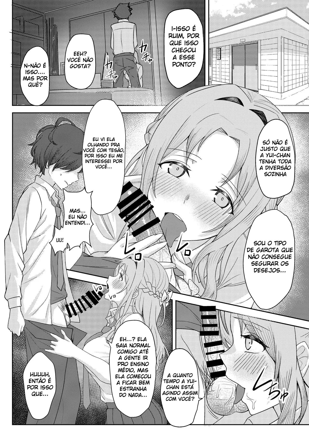 [Kamatsuka (Kamatsuka)] Boku no Koto o Ijimetekuru Osananajimi no Tomodachi to Ura de wa Kossori Yarimakutteru Hon [Portuguese-BR] [Digital] numero di immagine  22