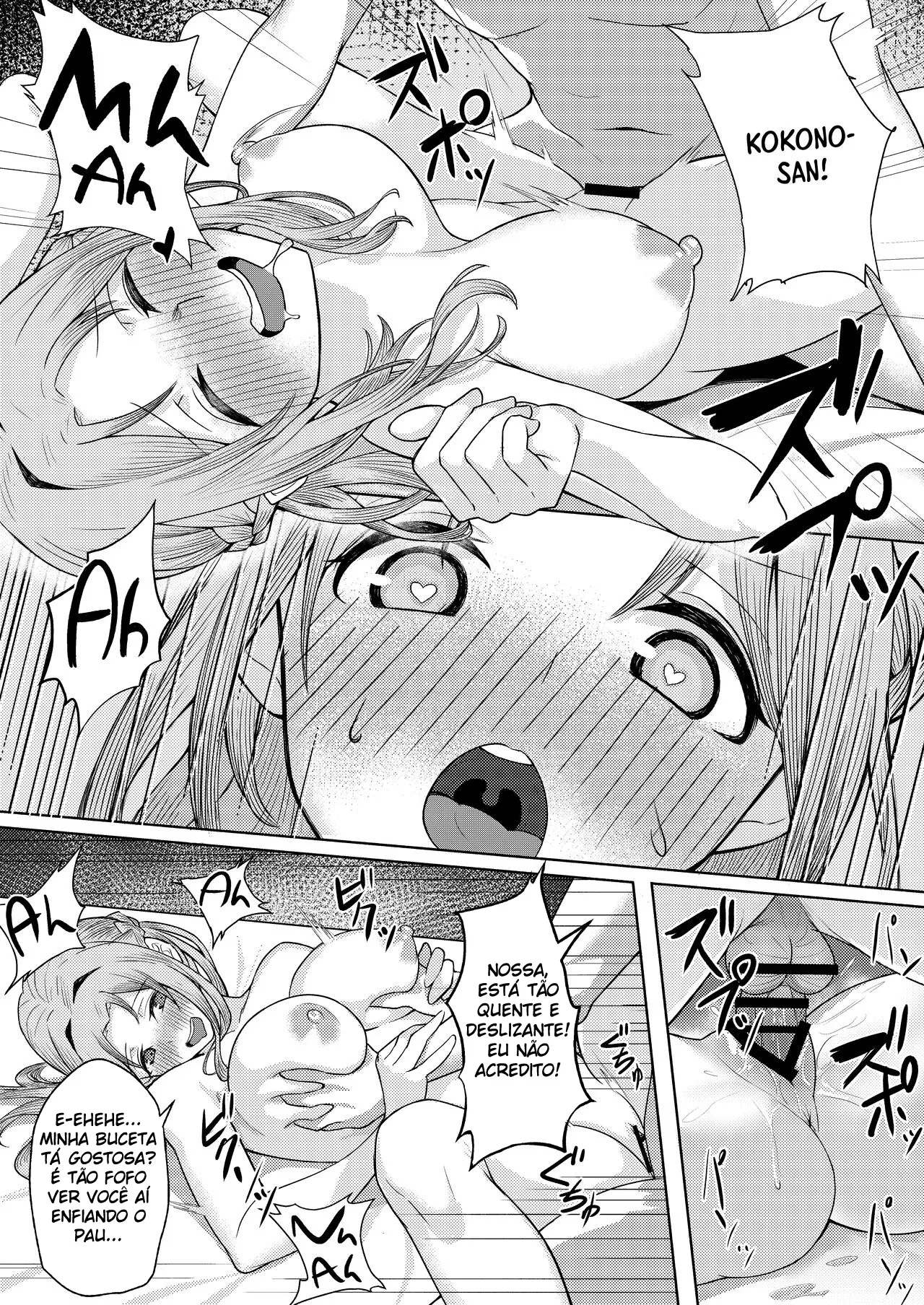 [Kamatsuka (Kamatsuka)] Boku no Koto o Ijimetekuru Osananajimi no Tomodachi to Ura de wa Kossori Yarimakutteru Hon [Portuguese-BR] [Digital] numero di immagine  36