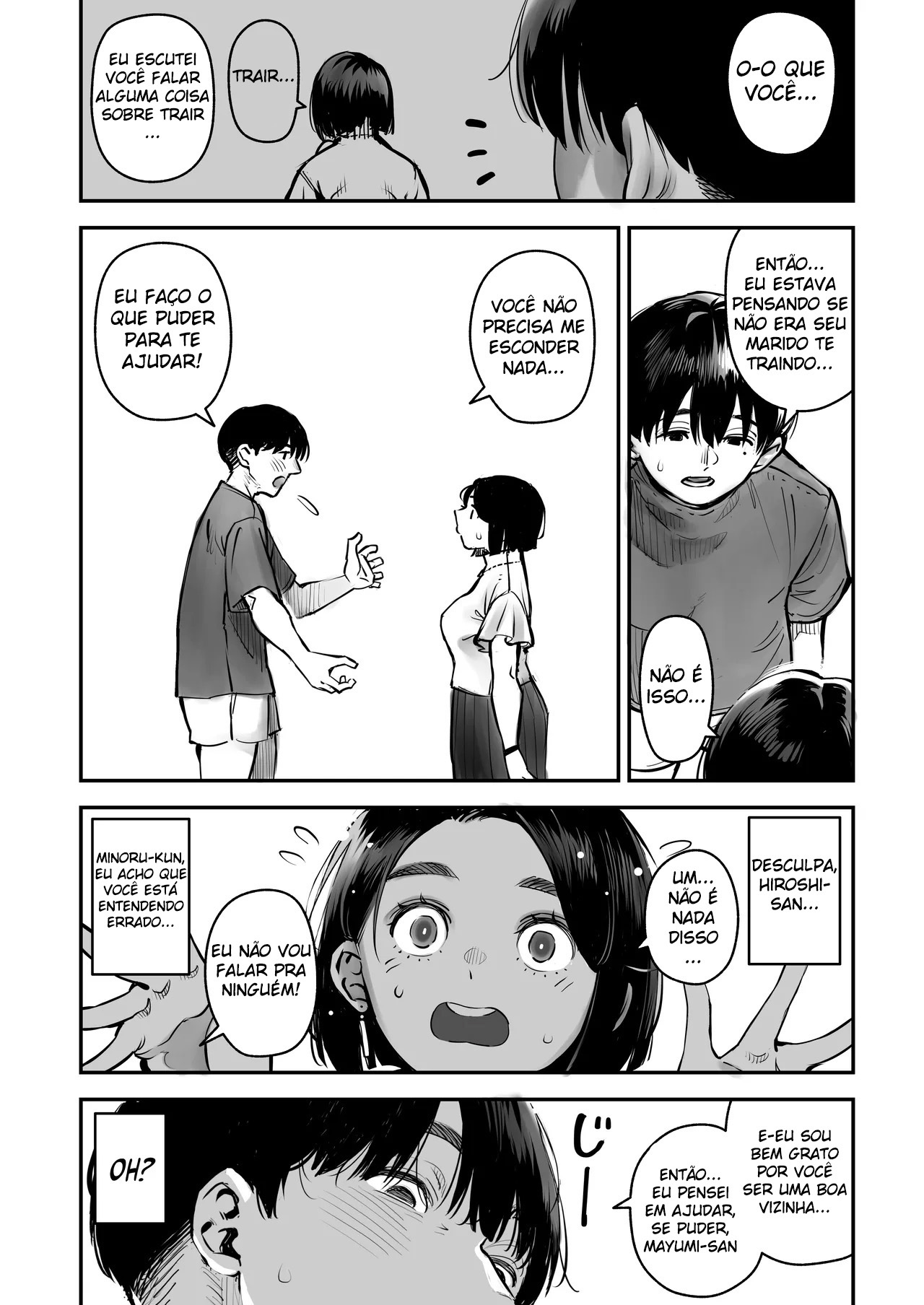 [Osaru no Noumiso (Rocket Monkey)] Uwaki Kounin Mayumi-san Seiyoku, Tsuyosugiru Kara Hoka no Otoko to Sex Shite!! [Portuguese-BR] 图片编号 15