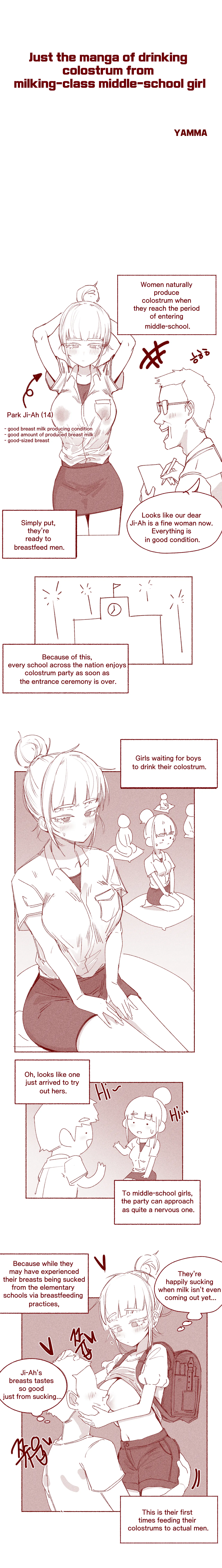 [YAMMA] milking-class middle-school girl numero di immagine  2