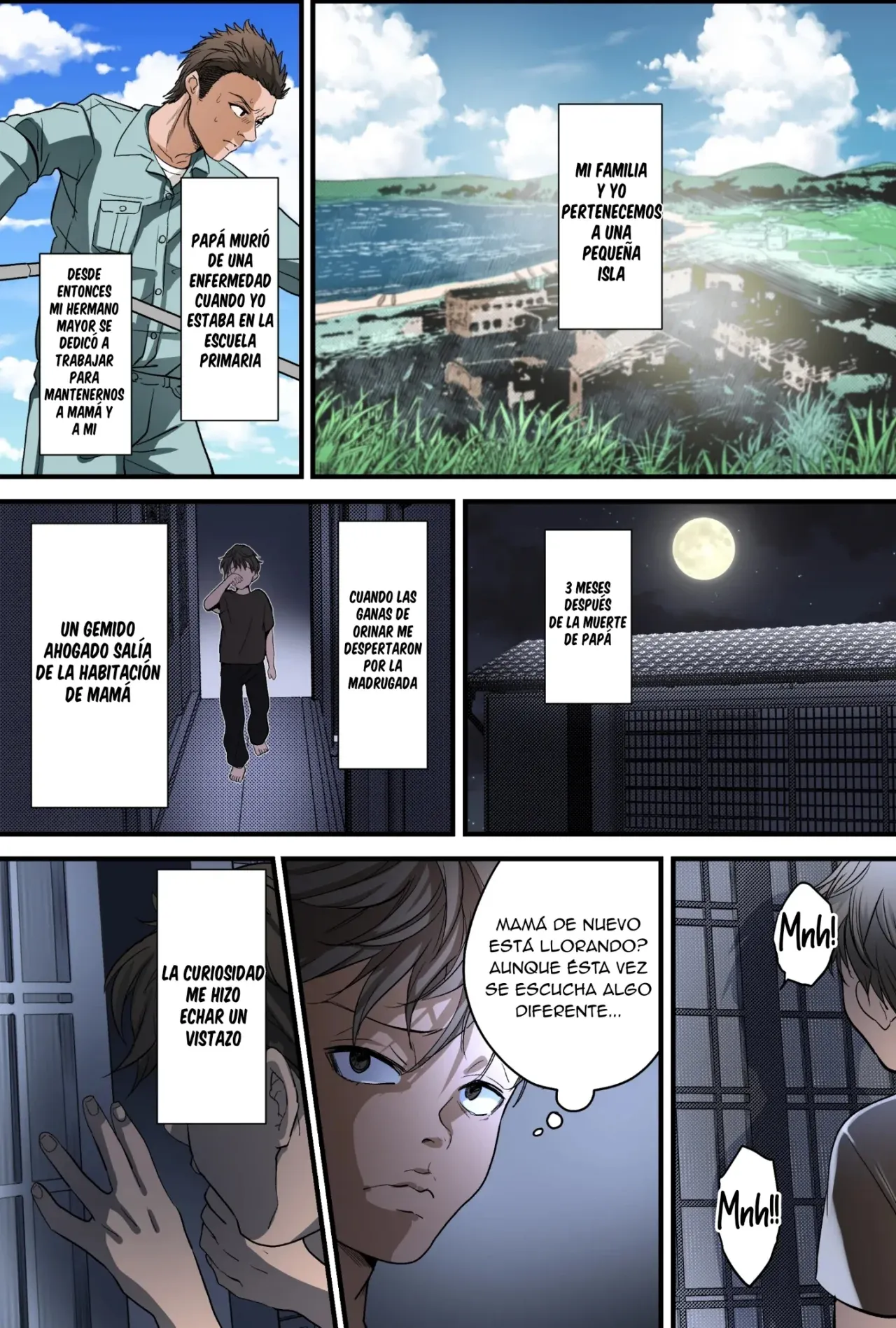 [Fuwatoro Opanchu Cake] THE FIRST MOTHER FUCK｜LA PRIMERA VEZ QUE ME COGÍ A MAMÁ [Spanish] [La Muerte es Vida] 이미지 번호 3