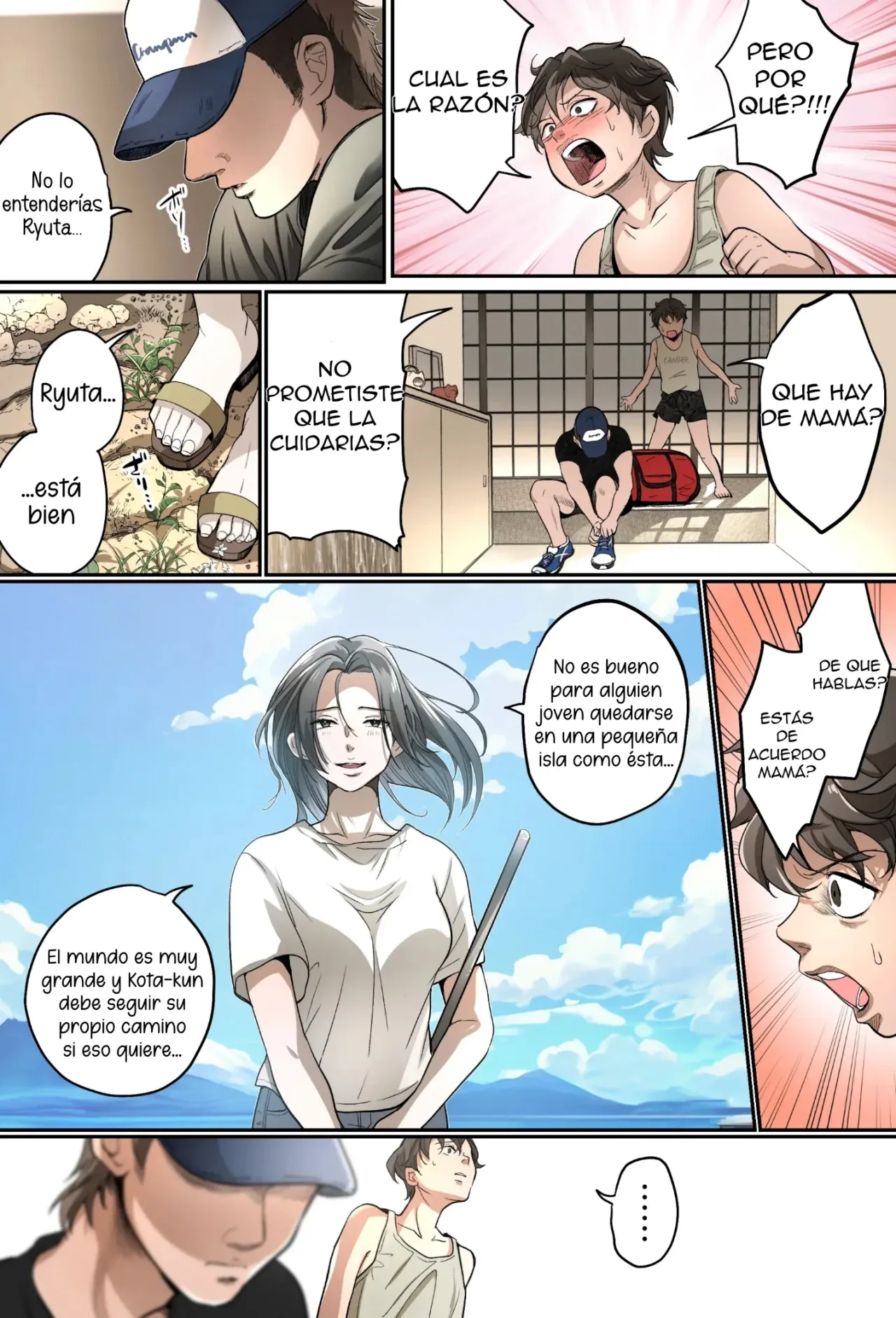 [Fuwatoro Opanchu Cake] THE FIRST MOTHER FUCK｜LA PRIMERA VEZ QUE ME COGÍ A MAMÁ [Spanish] [La Muerte es Vida] 이미지 번호 15