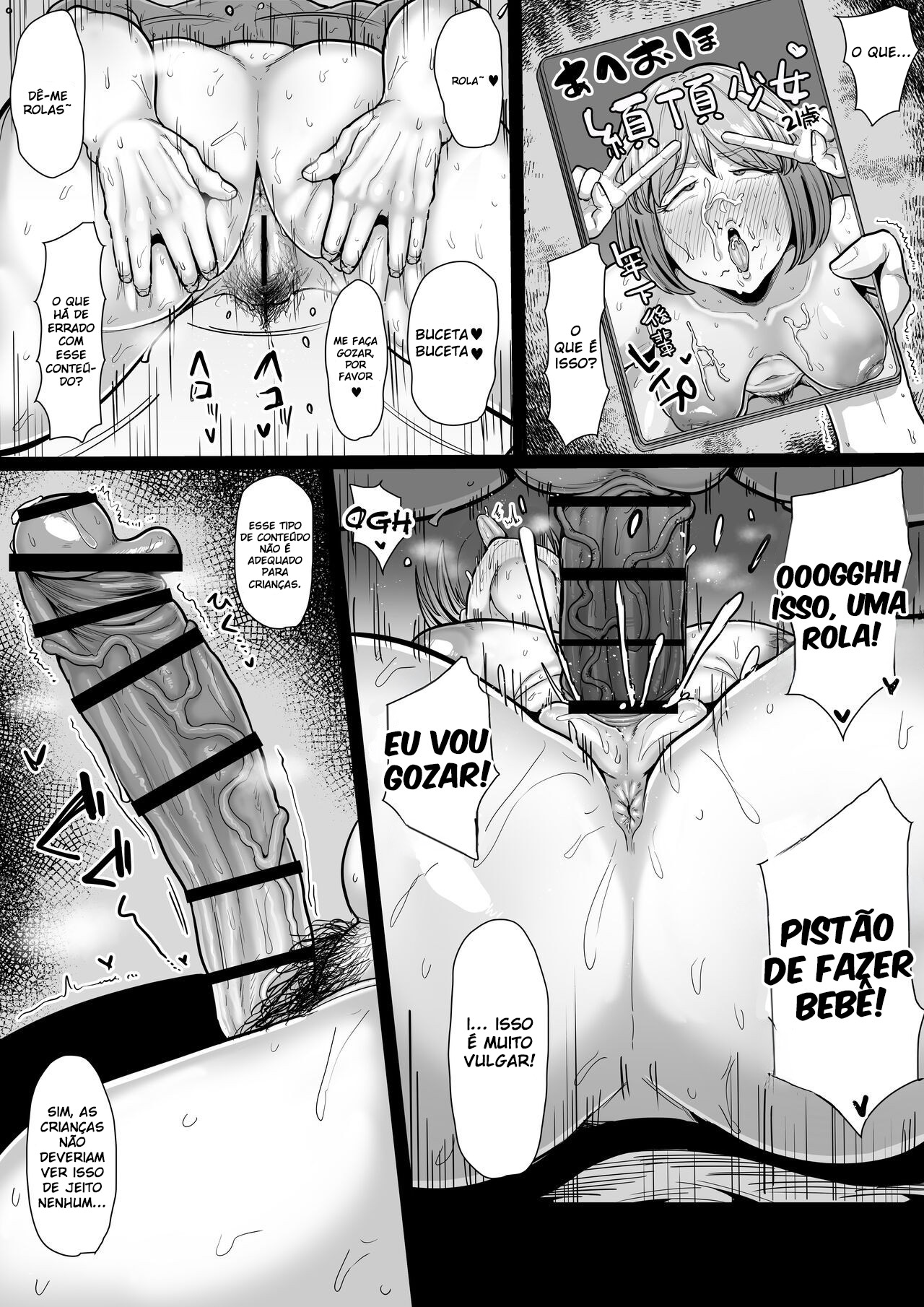 [Ebi no Implant (Shrimp Cake)] Futanari Shufu no Kazoku Kyouiku Plan [Portuguese-BR] [Blacksub] изображение № 2