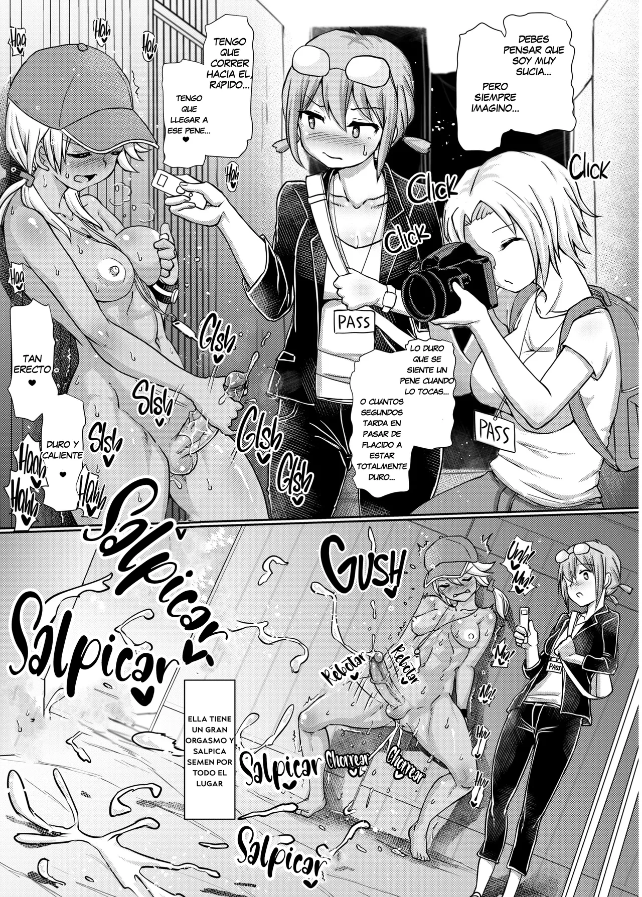 [Hakaba Yodomu) Futanari Beach Police no Oshigoto 01 [SPANISH] (Decensored) 图片编号 12