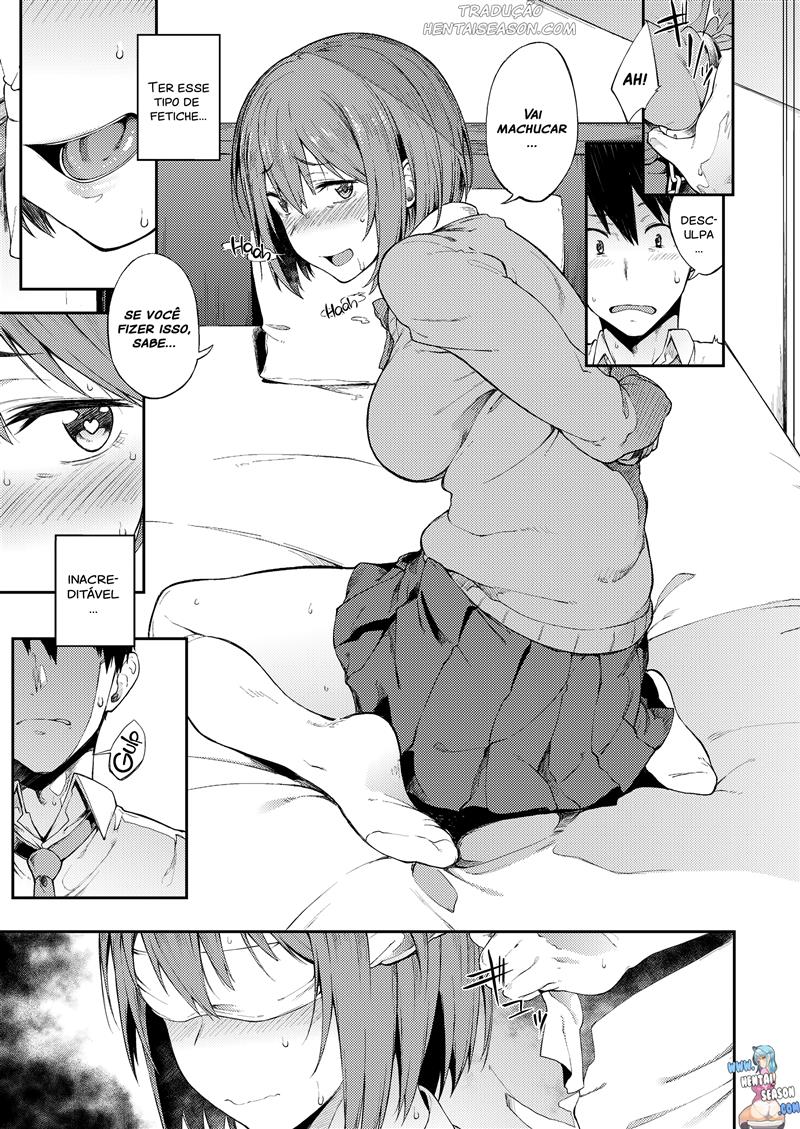 [Spiritus Tarou] Zenryaku, Kanojo no Seiheki ga Nanameue deshita | A Girl's Weird Fetishes are Brought to Light! (COMIC Koh 2018-07) [Portuguese-BR] [digital] 이미지 번호 3