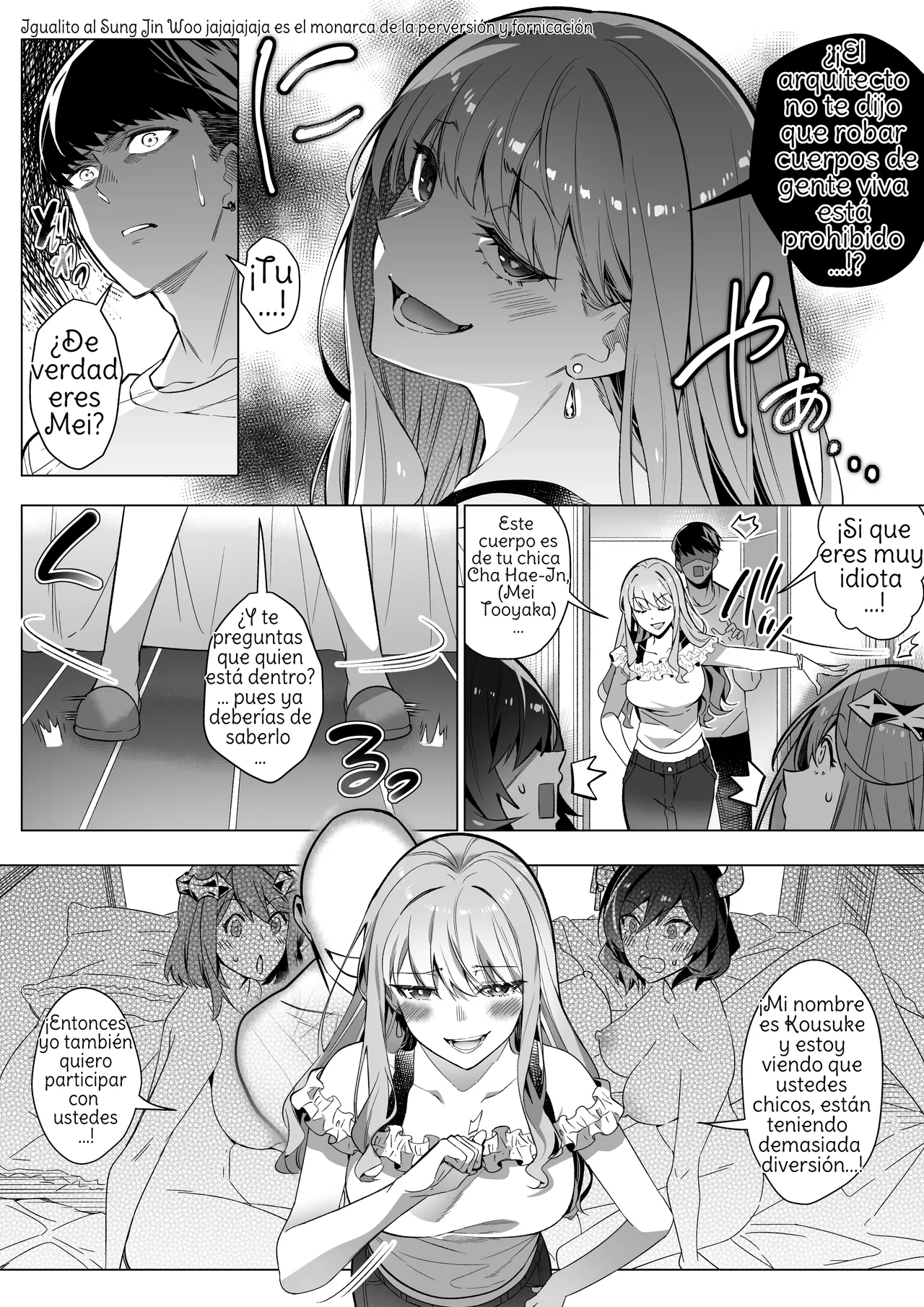 [Hyoui Lover (Duokuma)] Sono Karada, Tsuita Mono Gachi [Spanish] [Amaterasu] numero di immagine  35