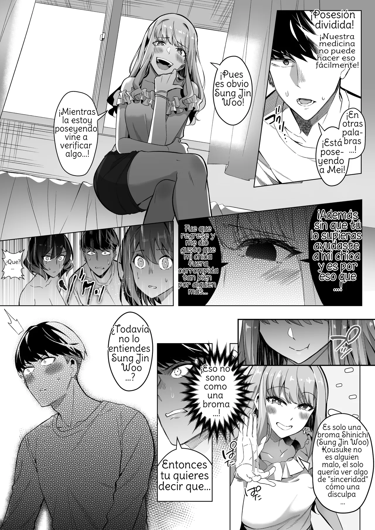 [Hyoui Lover (Duokuma)] Sono Karada, Tsuita Mono Gachi [Spanish] [Amaterasu] numero di immagine  37