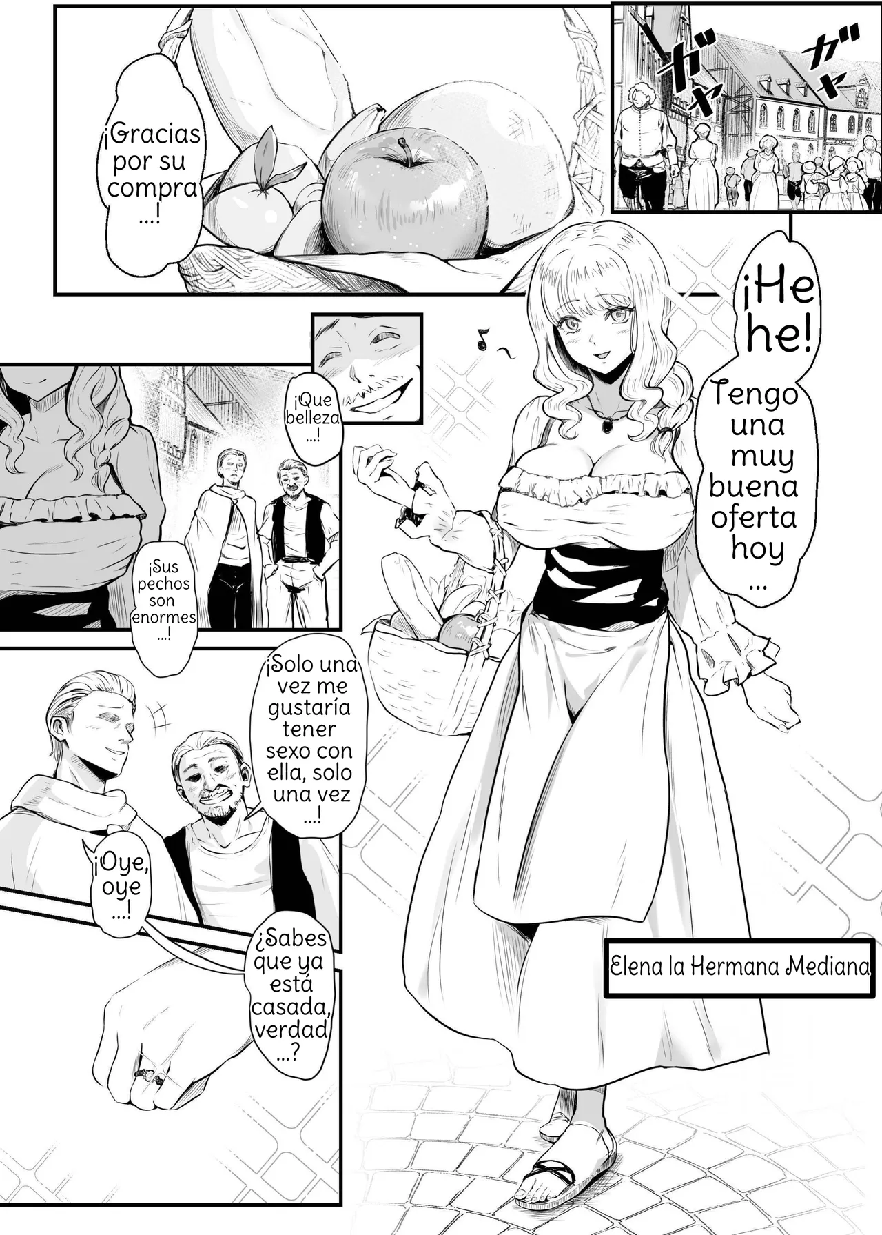 [Hyoui Lover (Hyoui Suki no Hito, Mishima Psycho)] Utsukushiki Isekai 3 Shimai no Hyouiroku [Spanish] [Amaterasu] изображение № 2