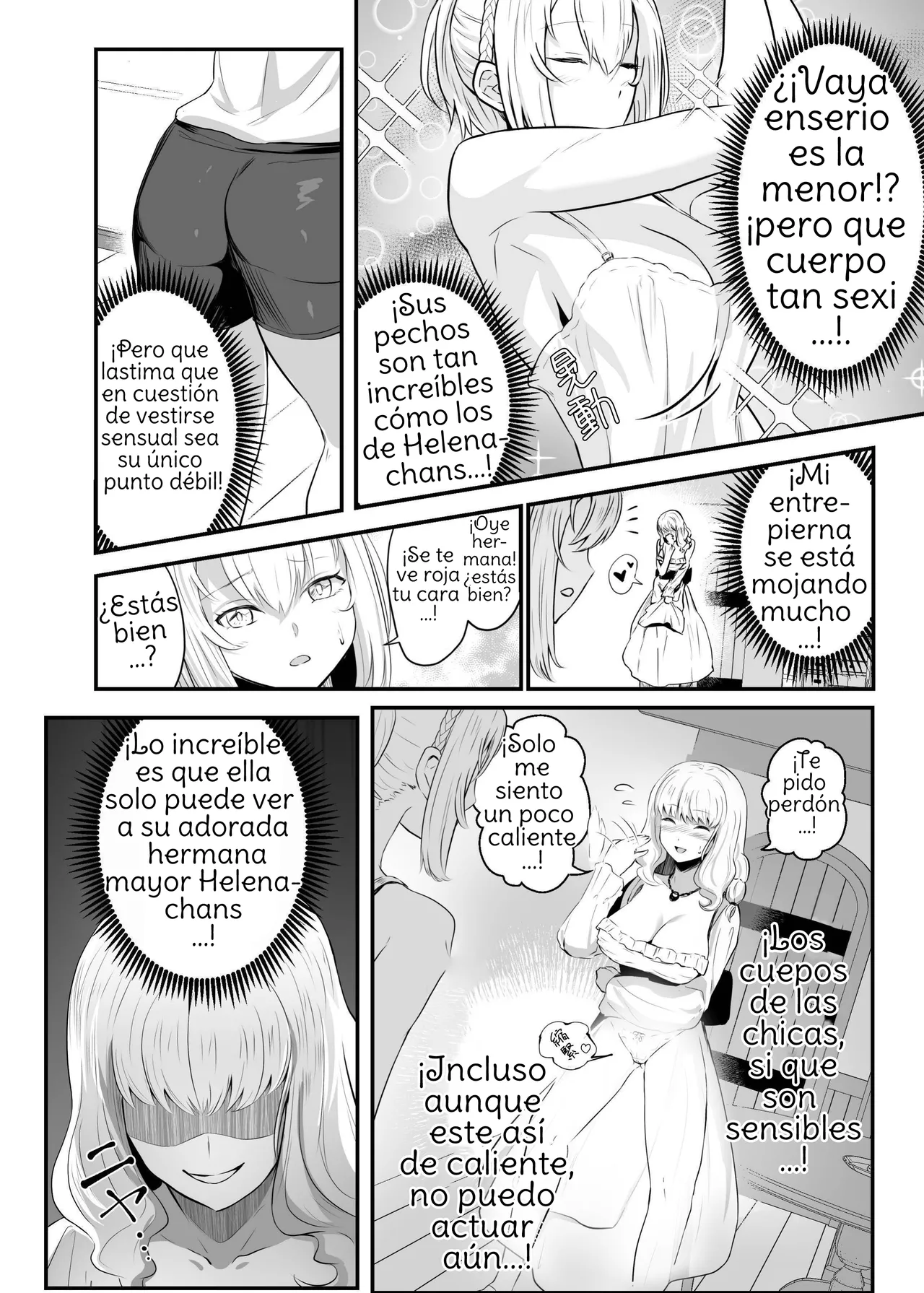 [Hyoui Lover (Hyoui Suki no Hito, Mishima Psycho)] Utsukushiki Isekai 3 Shimai no Hyouiroku [Spanish] [Amaterasu] изображение № 16