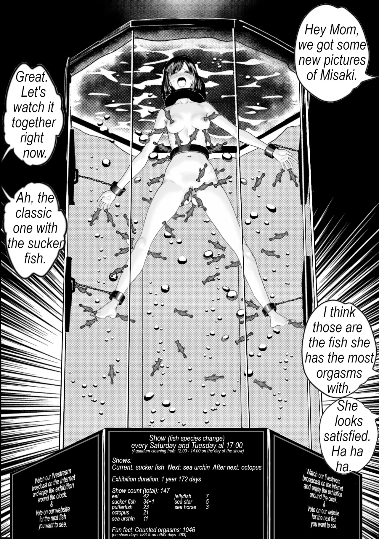 Exhibit in an aquarium Bildnummer 35