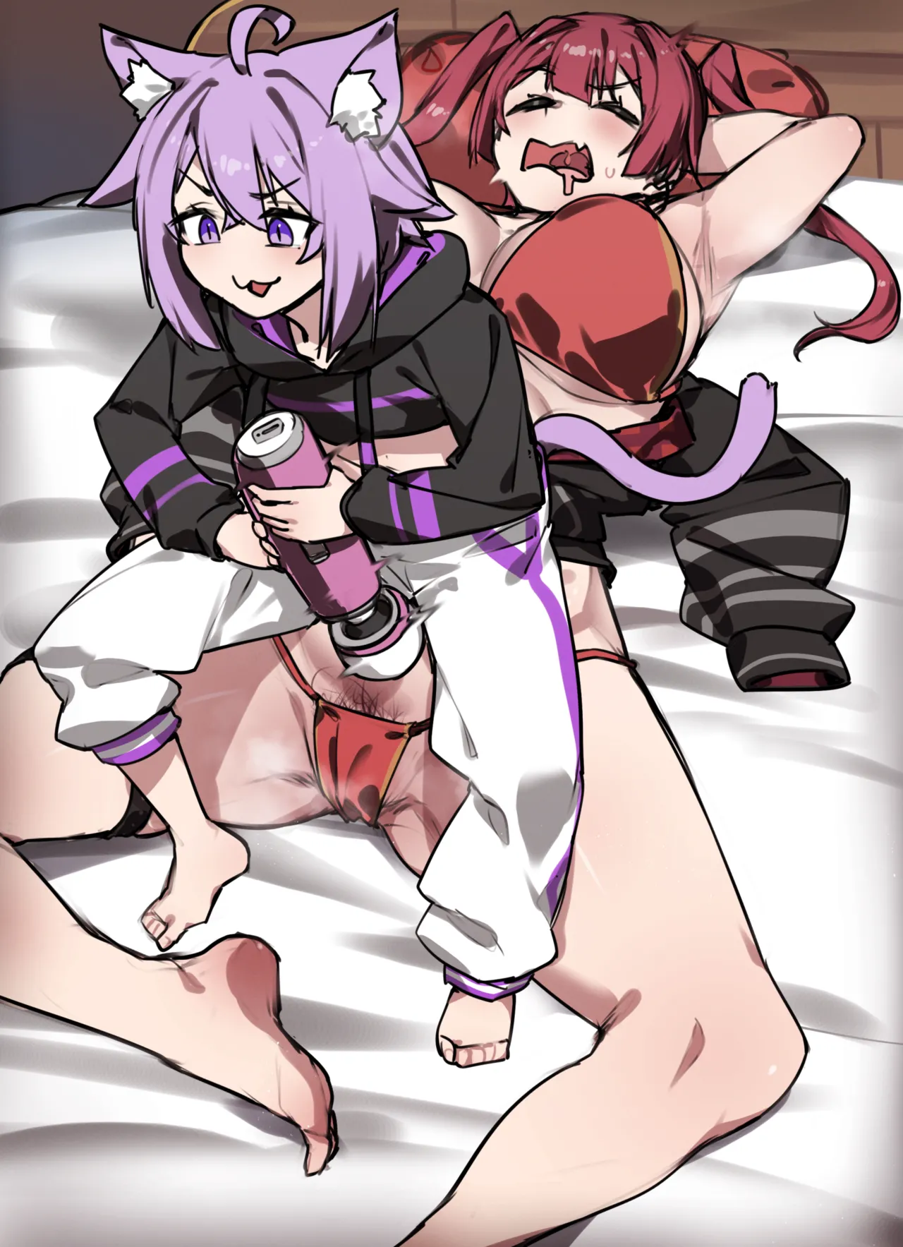 [Laika] 電マを否定されるおかゆと寝てる間に人間電マオナホにされる船長 이미지 번호 21