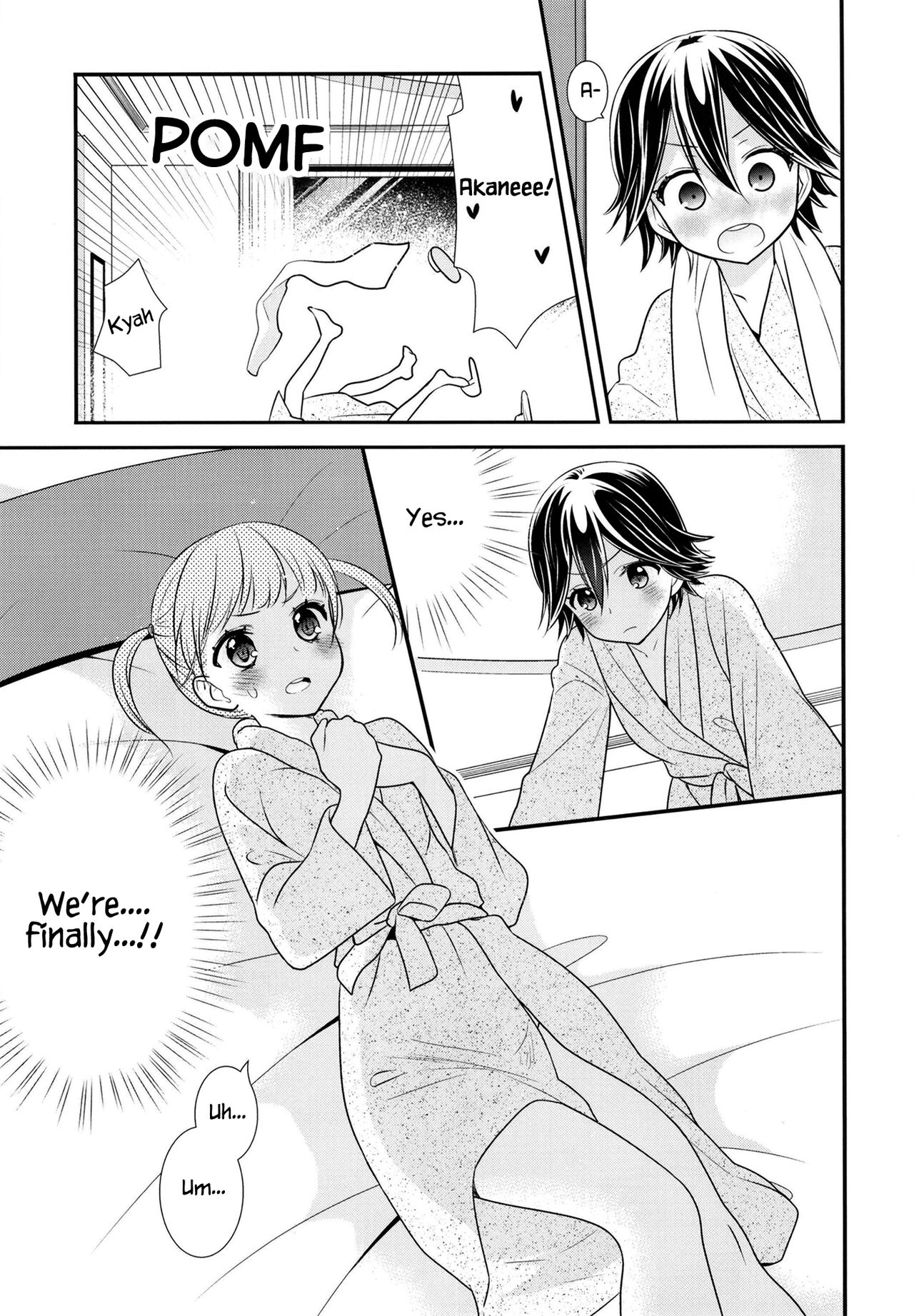 [Sweet Pea, COCOA BREAK (Ooshima Tomo, Ooshima Towa)] Futaritomo, Hajimete. [English] [WindyFall Scanlations] [Digital] numero di immagine  20