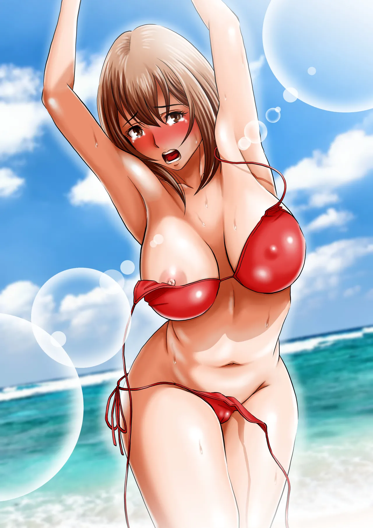 [S-Soft] Wife Taken To Nudist Beach For Honeymoon [English] numero di immagine  43