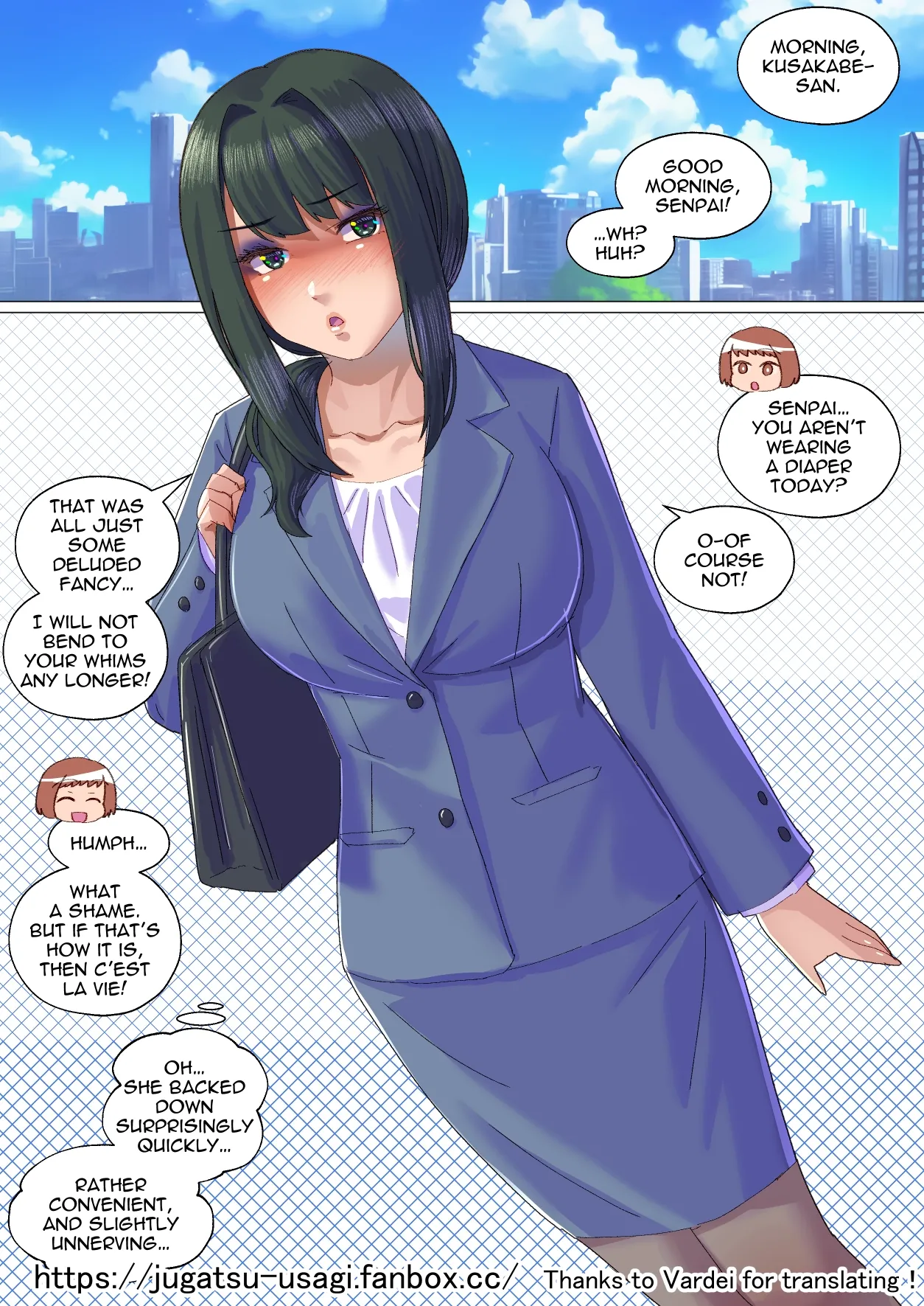 [Jugatsu Usagi] Kouhai no Iinari Baby | At Kouhai's Behest [English] 图片编号 19