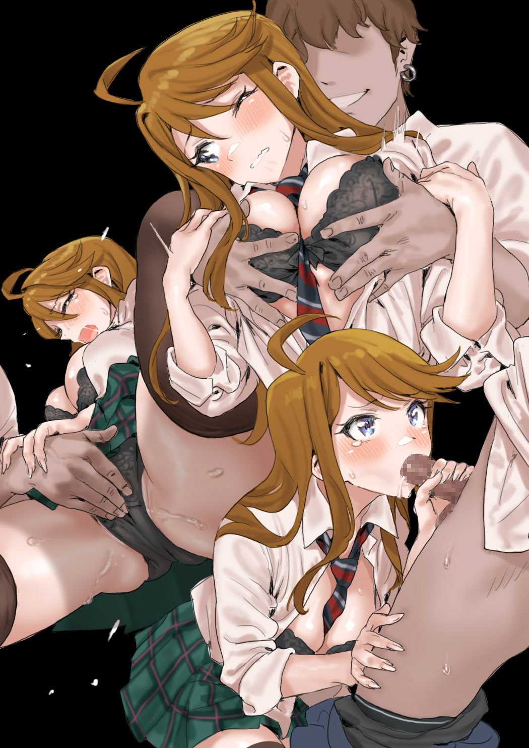 [Hame Dragon] Idol-tachi no Kuroi Ero Ehon (THE iDOLM@STER Series) image number 64