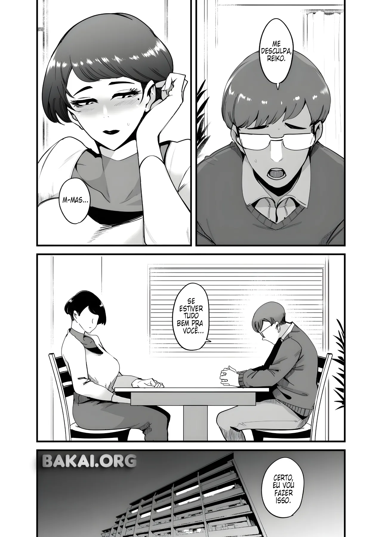 [SOUND MILK (Otochichi)] Fella Mask Fujin - Takahashi Reiko Fujin no Baai - | Blowjob Mask Wife - The Case of Reiko Takahashi [pt-BR] [Bakai.org] 이미지 번호 2