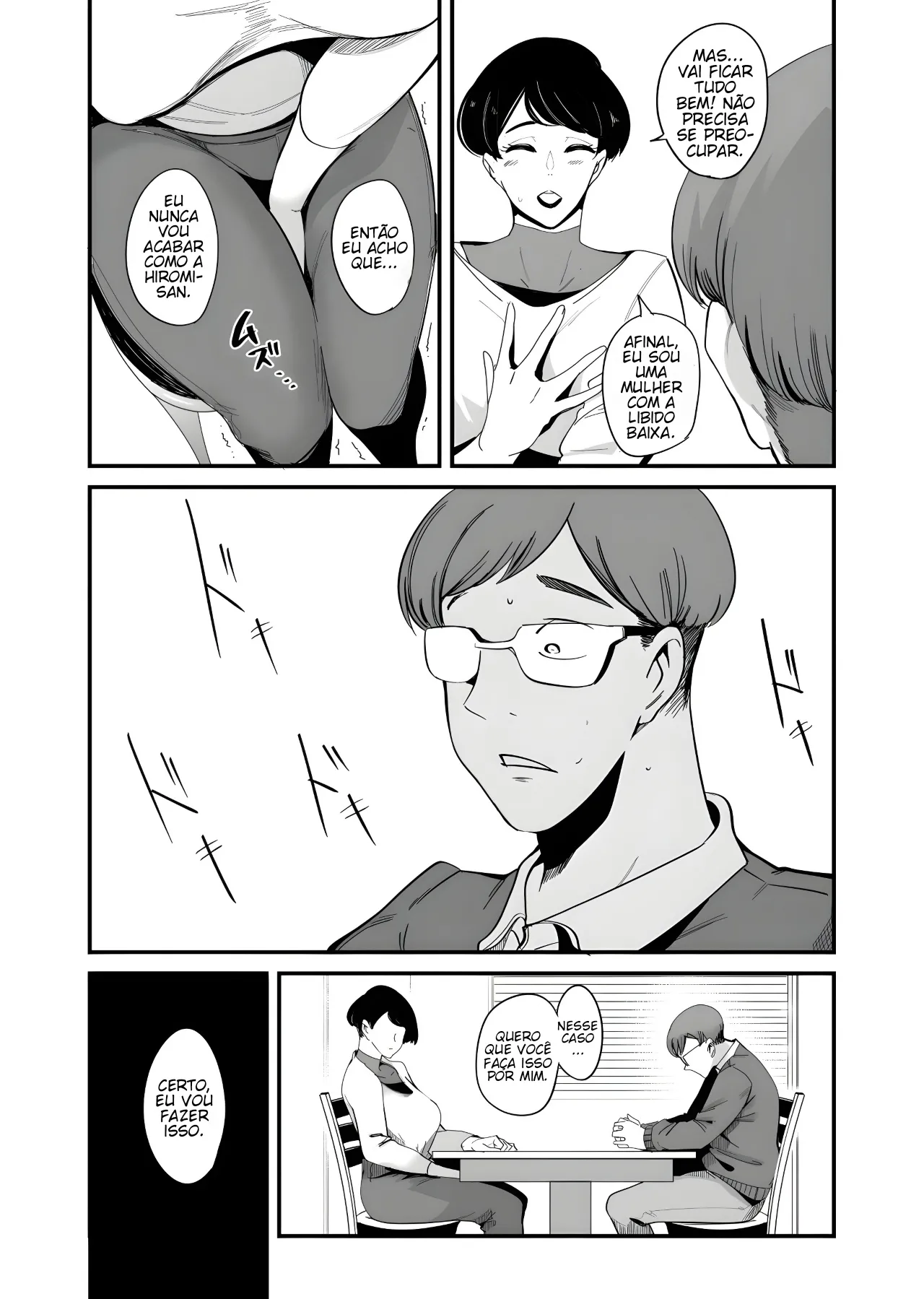 [SOUND MILK (Otochichi)] Fella Mask Fujin - Takahashi Reiko Fujin no Baai - | Blowjob Mask Wife - The Case of Reiko Takahashi [pt-BR] [Bakai.org] 이미지 번호 10