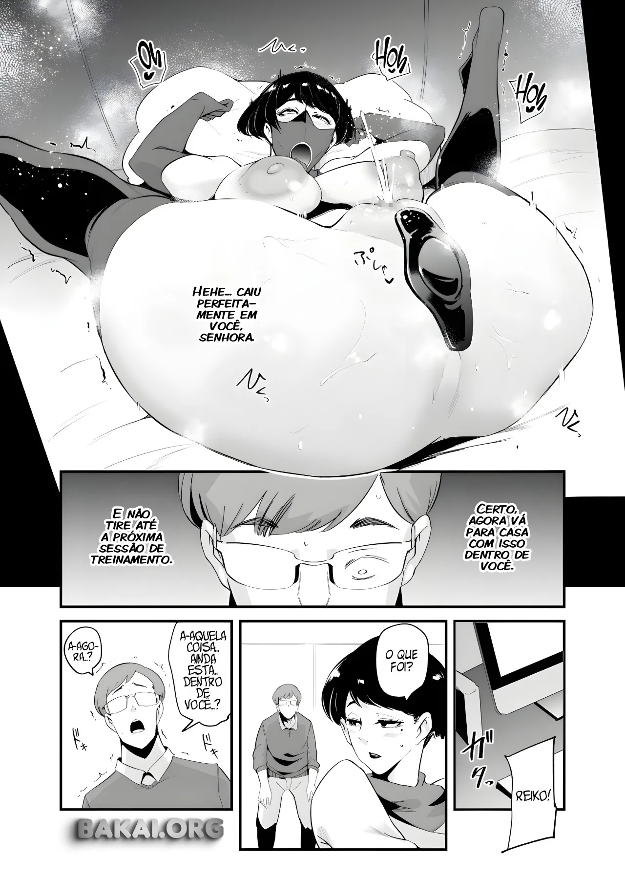 [SOUND MILK (Otochichi)] Fella Mask Fujin - Takahashi Reiko Fujin no Baai - | Blowjob Mask Wife - The Case of Reiko Takahashi [pt-BR] [Bakai.org] 이미지 번호 23