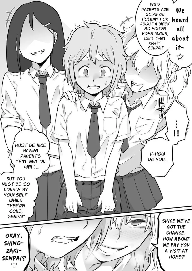 [Shine Nabyss] Les Kouhai to Shinozaki | Shinozaki and the Predatory Lesbians [English] [APA] image number 13